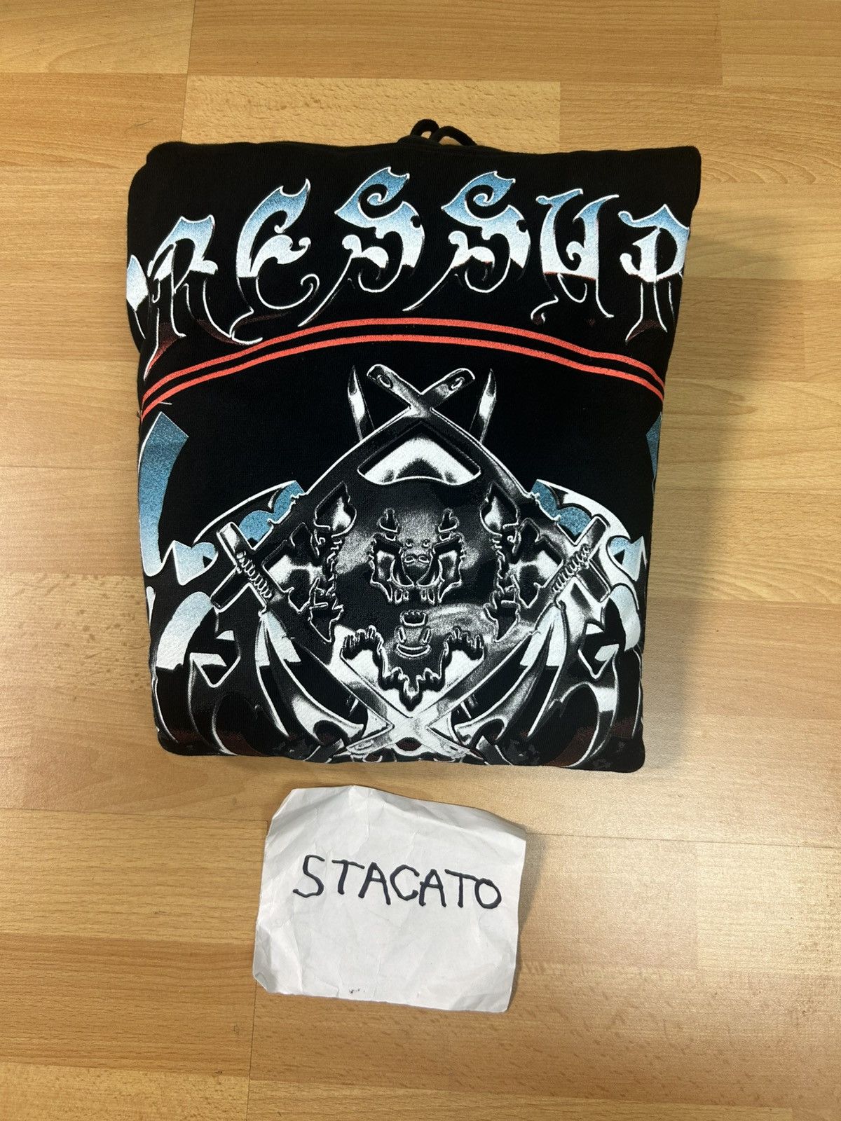 Hollow Squad × Rap Tees Pressure x Hollow Squad Xavier Wulf Hoodie Black Size US M / EU 48-50 / 2 - 4 Thumbnail