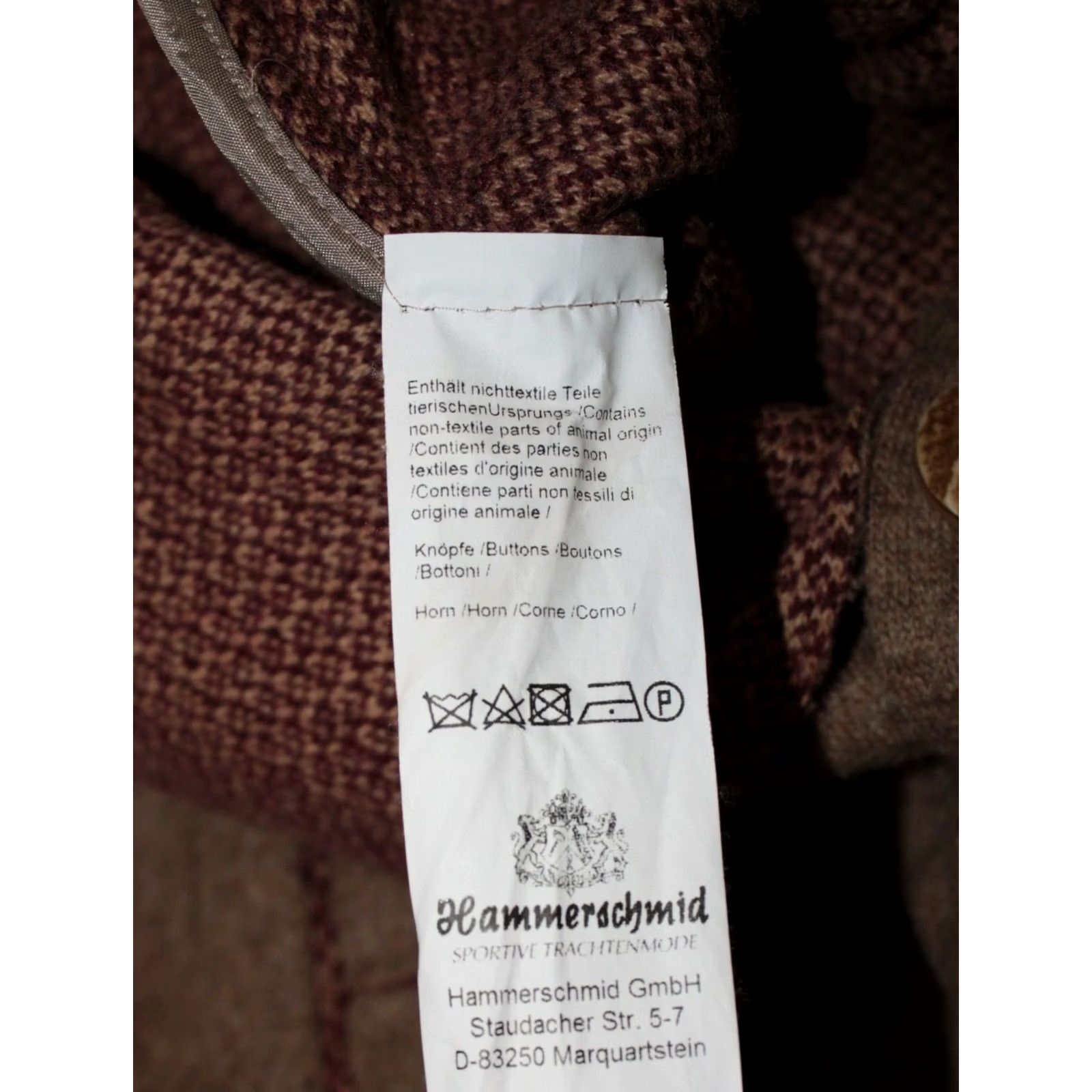 Vintage Hammerschmid coat wool womens Size 42 Size M / US 6-8 / IT 42-44 - 8 Thumbnail