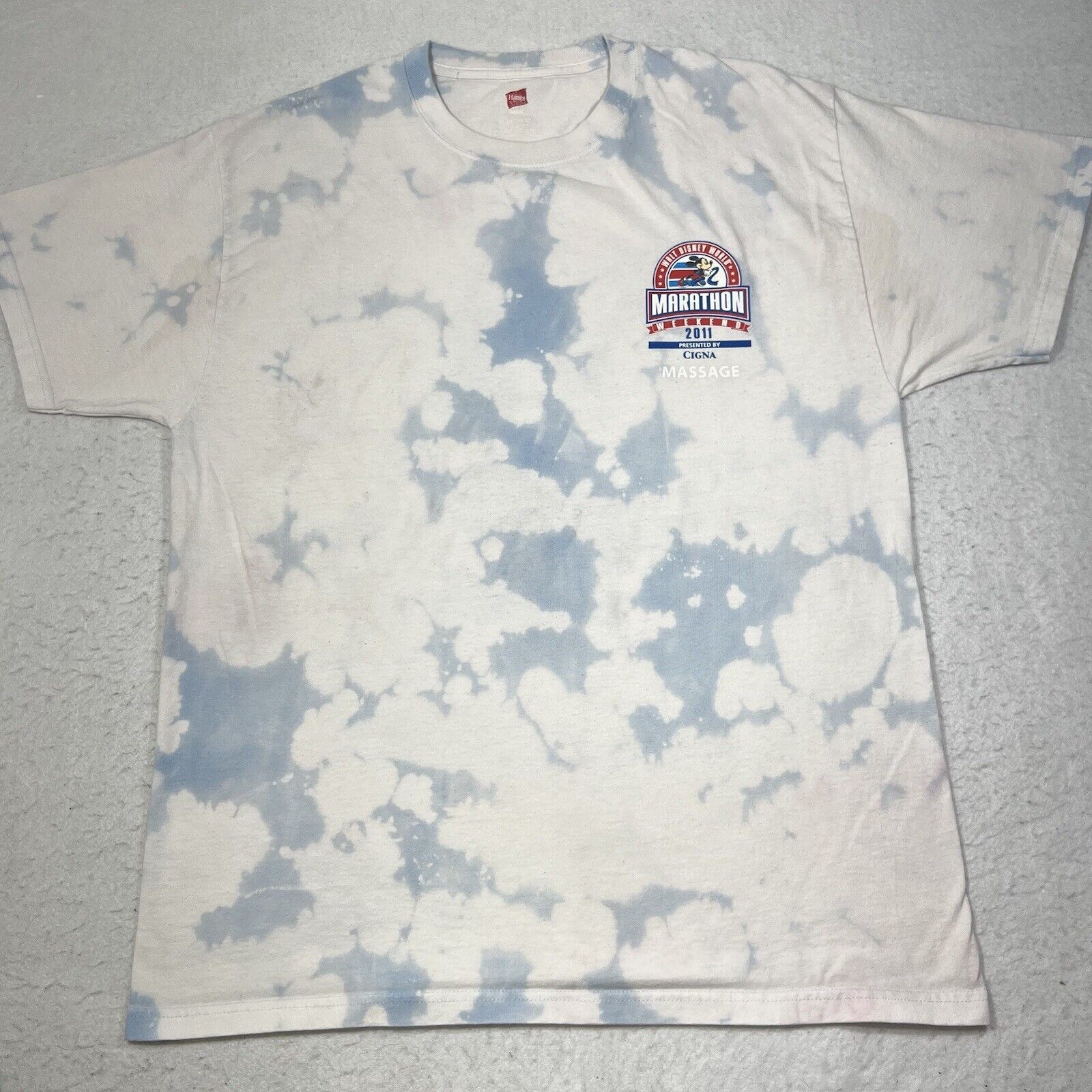 Hanes RunDisney Walt Disney World Marathon Weekend Graphic Tee Size US L / EU 52-54 / 3 - 1 Thumbnail