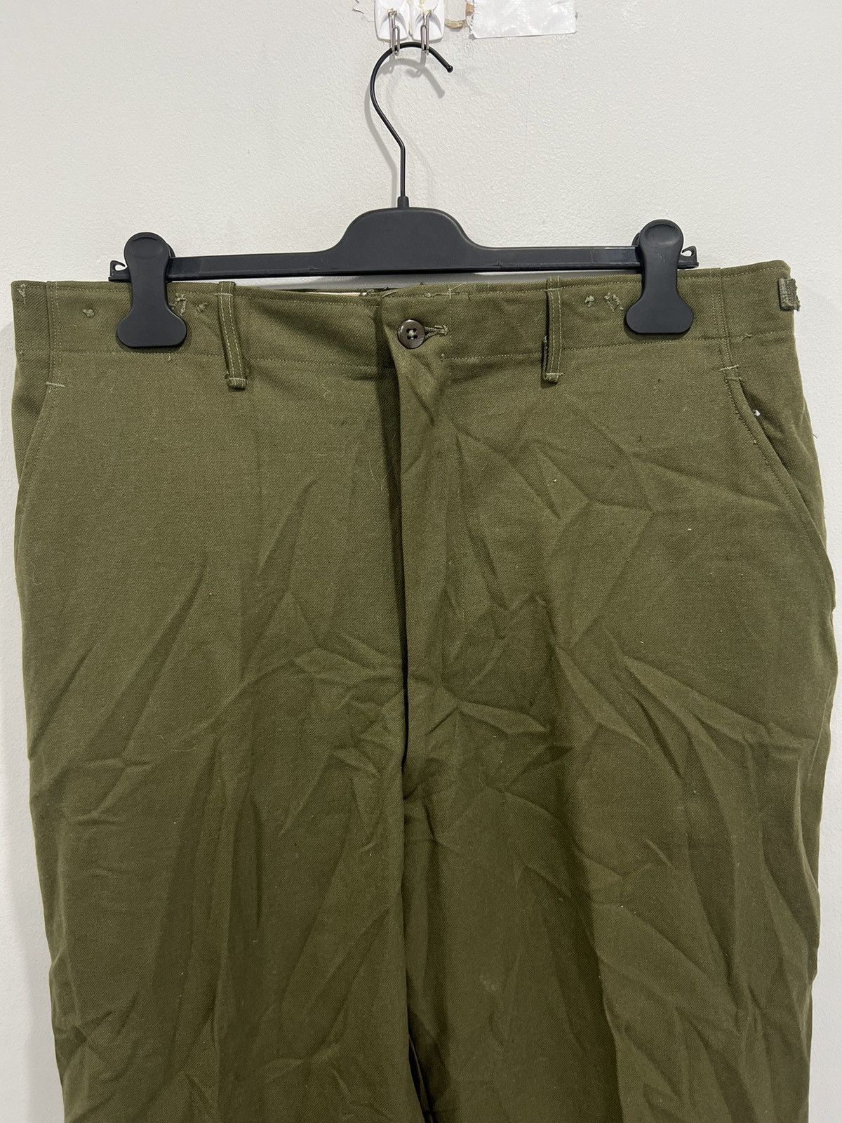 Vintage Vintage Wool Army Trousers og-107 field 60s large Size US 34 / EU 50 - 3 Thumbnail