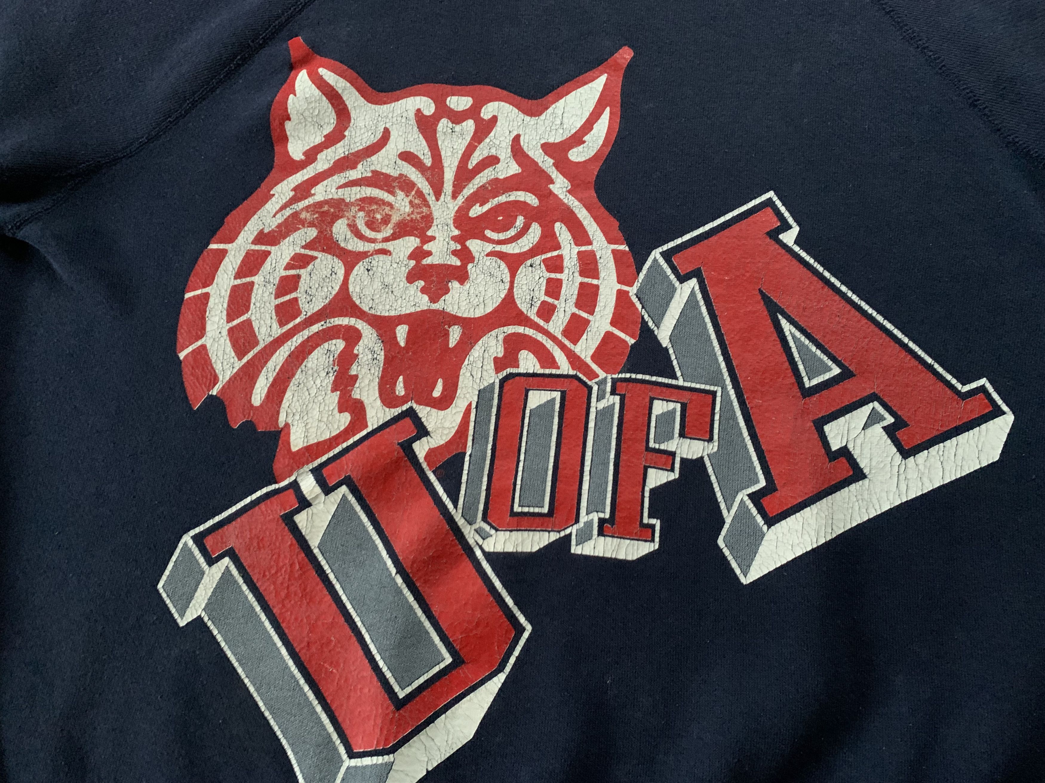 Vintage Vintage U of A Arizona Wild Cats Printed Sweatshirt Size US M / EU 48-50 / 2 - 6 Thumbnail