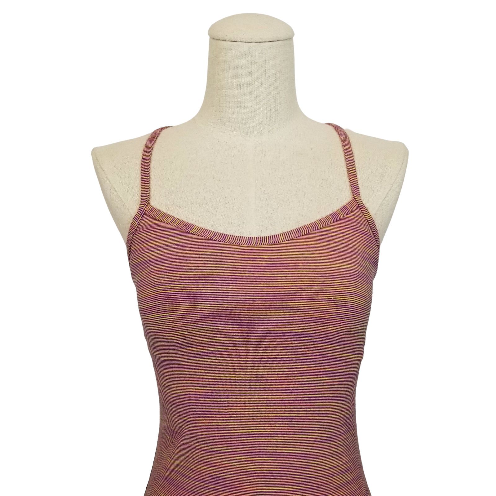 Lululemon Lululemon Power Y Tank Luon Wee Are From Space Pink Sz 4 Size S / US 4 / IT 40 - 2 Thumbnail