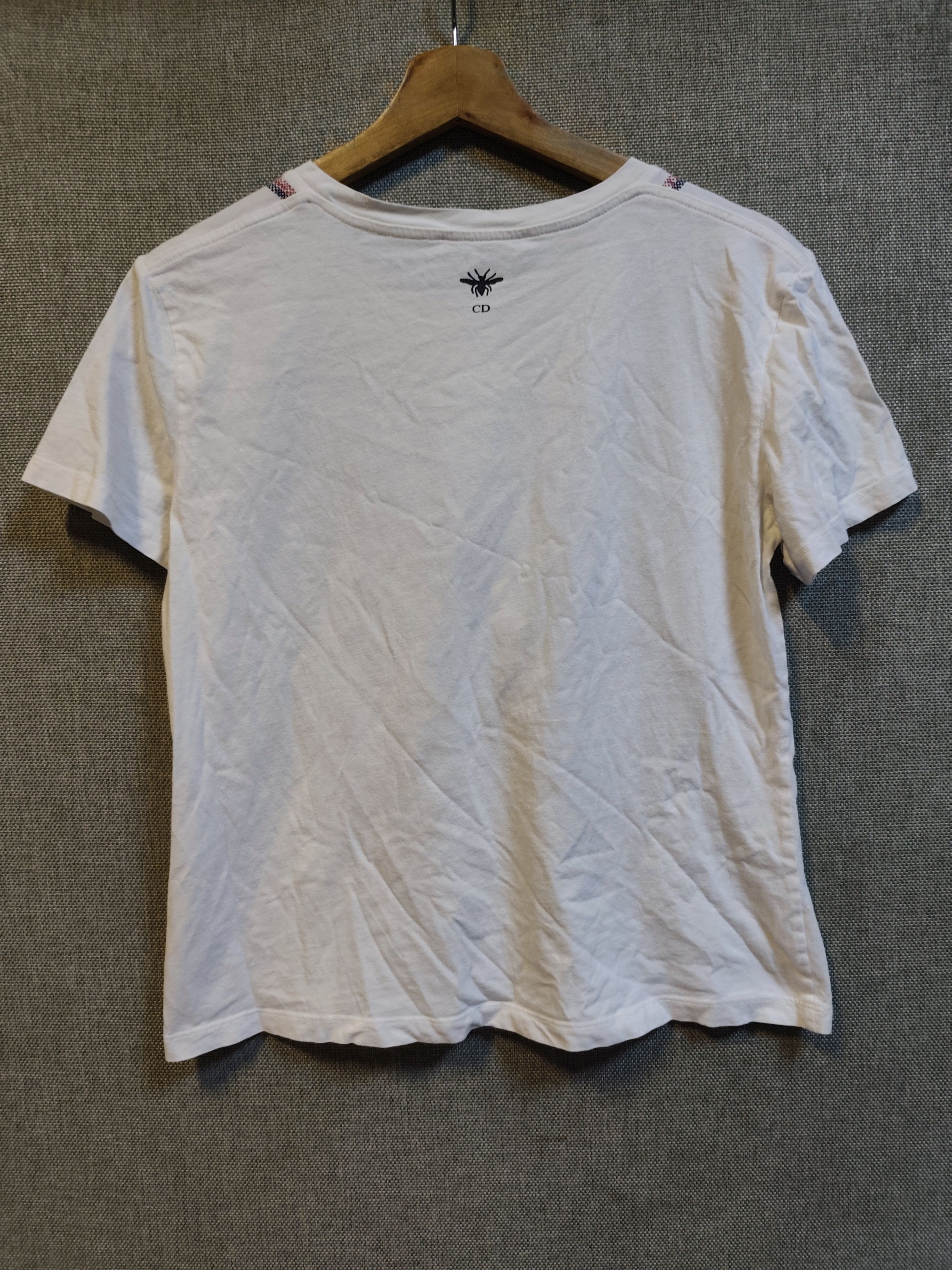 Christian Dior Monsieur Christian Dior Cruise 2018 "L'Union Fait La Force" Tee Size S / US 4 / IT 40 - 2 Thumbnail