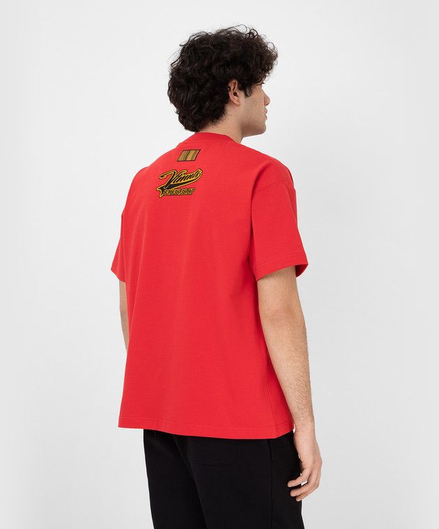 Vetements o1y0924 T-Shirt in Red/Black Size US L / EU 52-54 / 3 - 4 Thumbnail