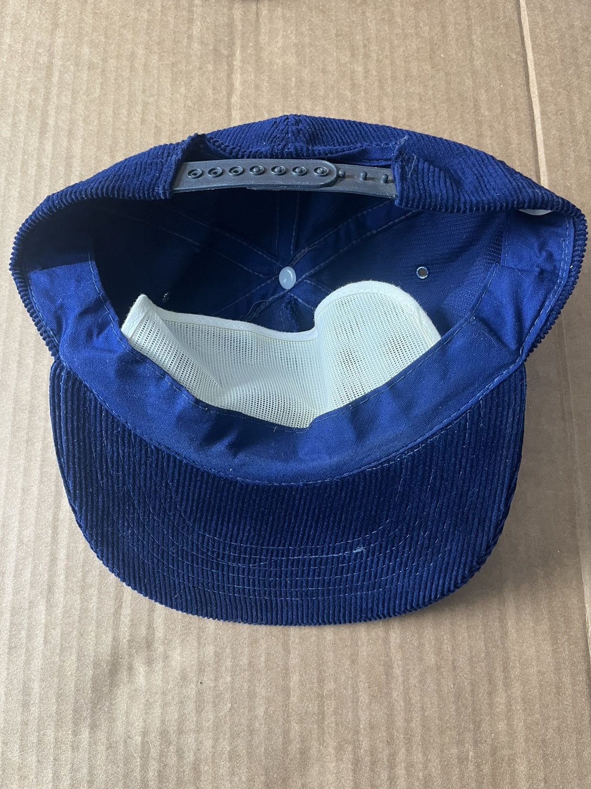 Vintage Vintage Blank blue Corduroy Hat Size ONE SIZE - 2 Thumbnail