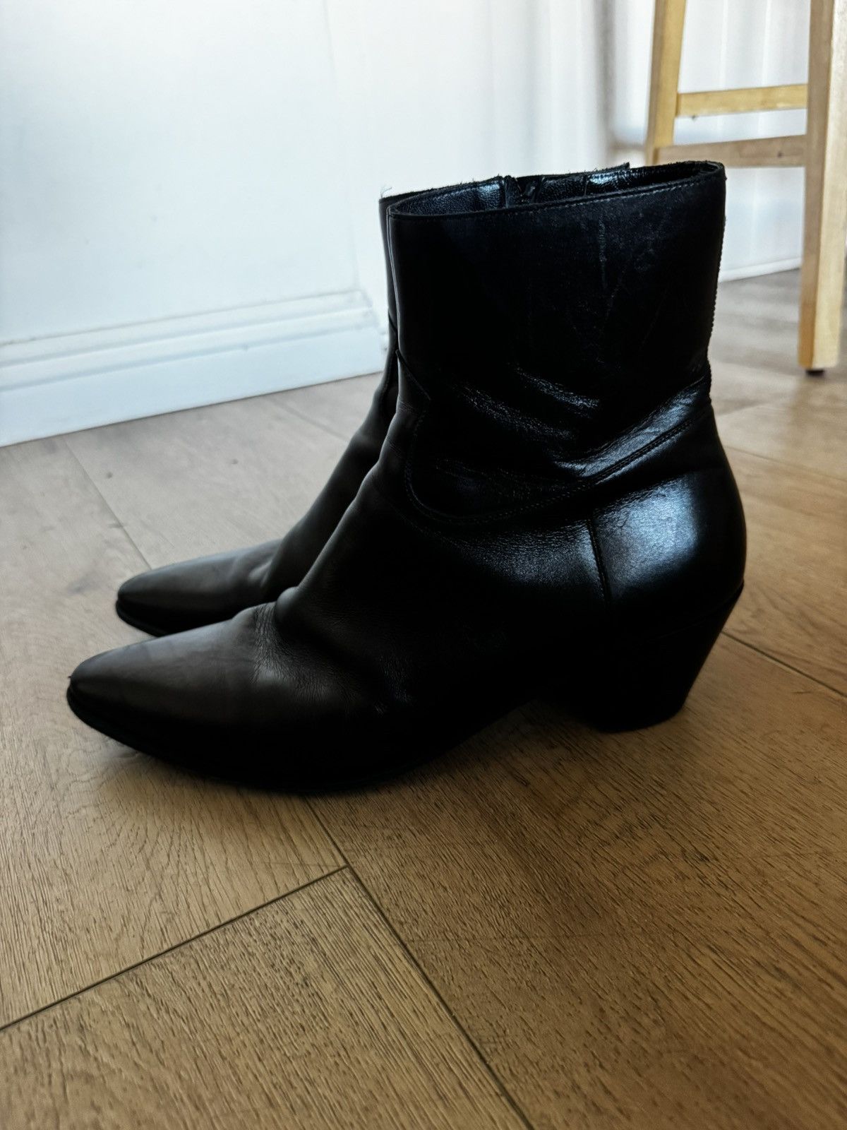 Celine Leather Jacno Boots Size US 10 / EU 43 - 2 Thumbnail