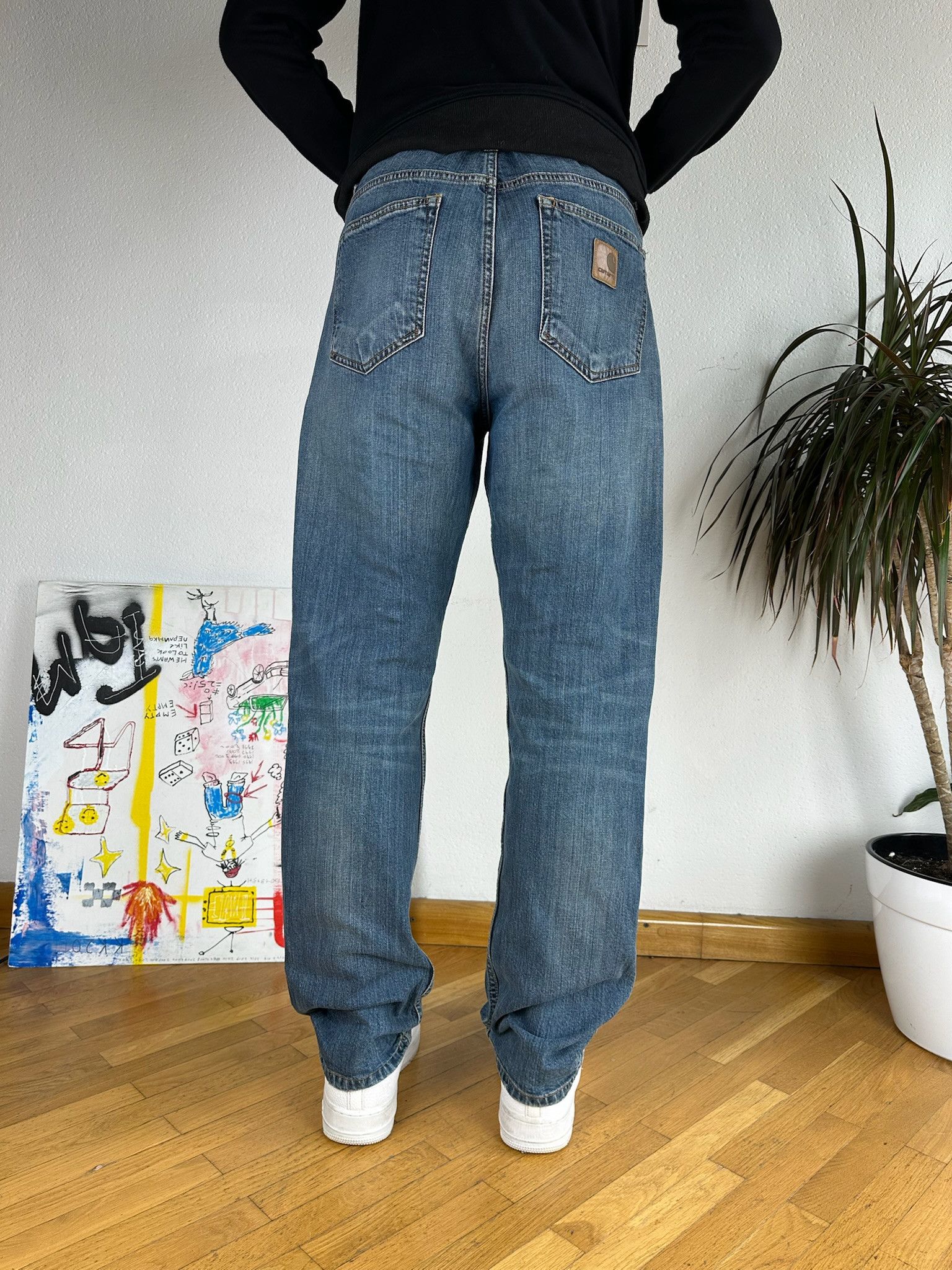 Carhartt Vintage 90s distressed denim sonic pants carhartt Y2K Size US 34 / EU 50 - 5 Thumbnail