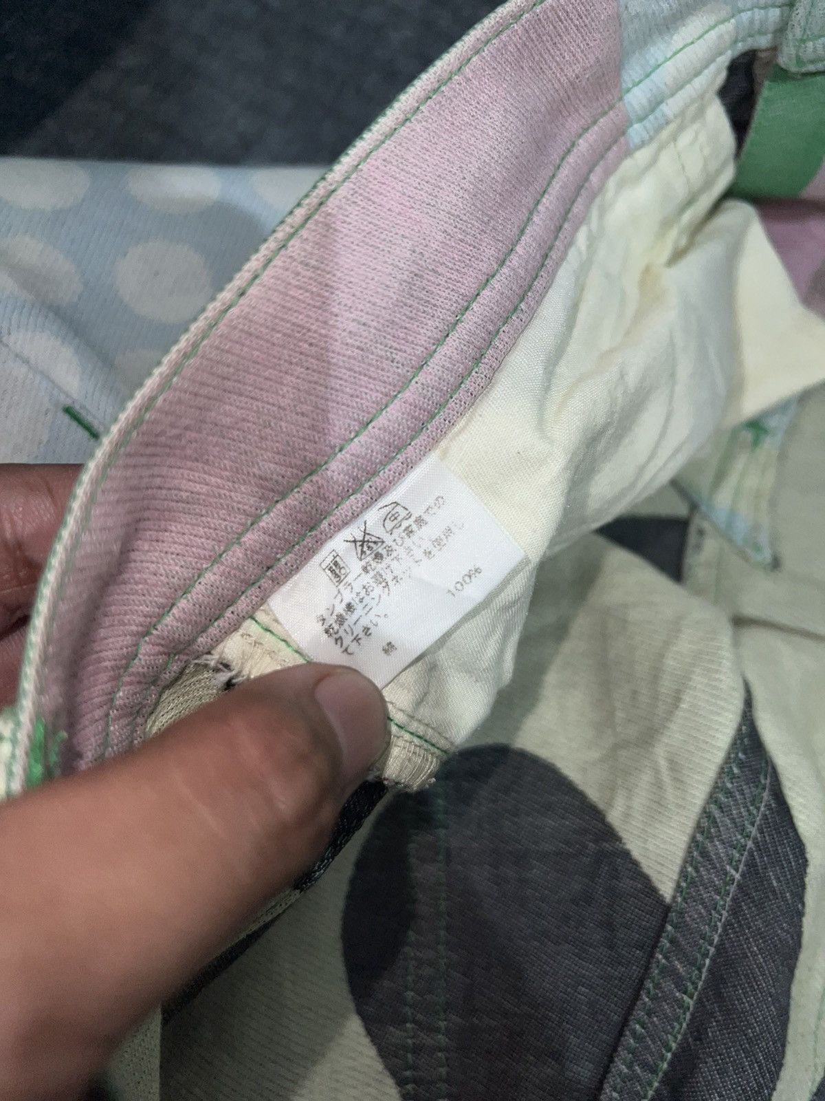 Issey Miyake Rare! 2000s Pleats Please - Mixed Print Pop Art Short Size US 28 / EU 44 - 7 Thumbnail