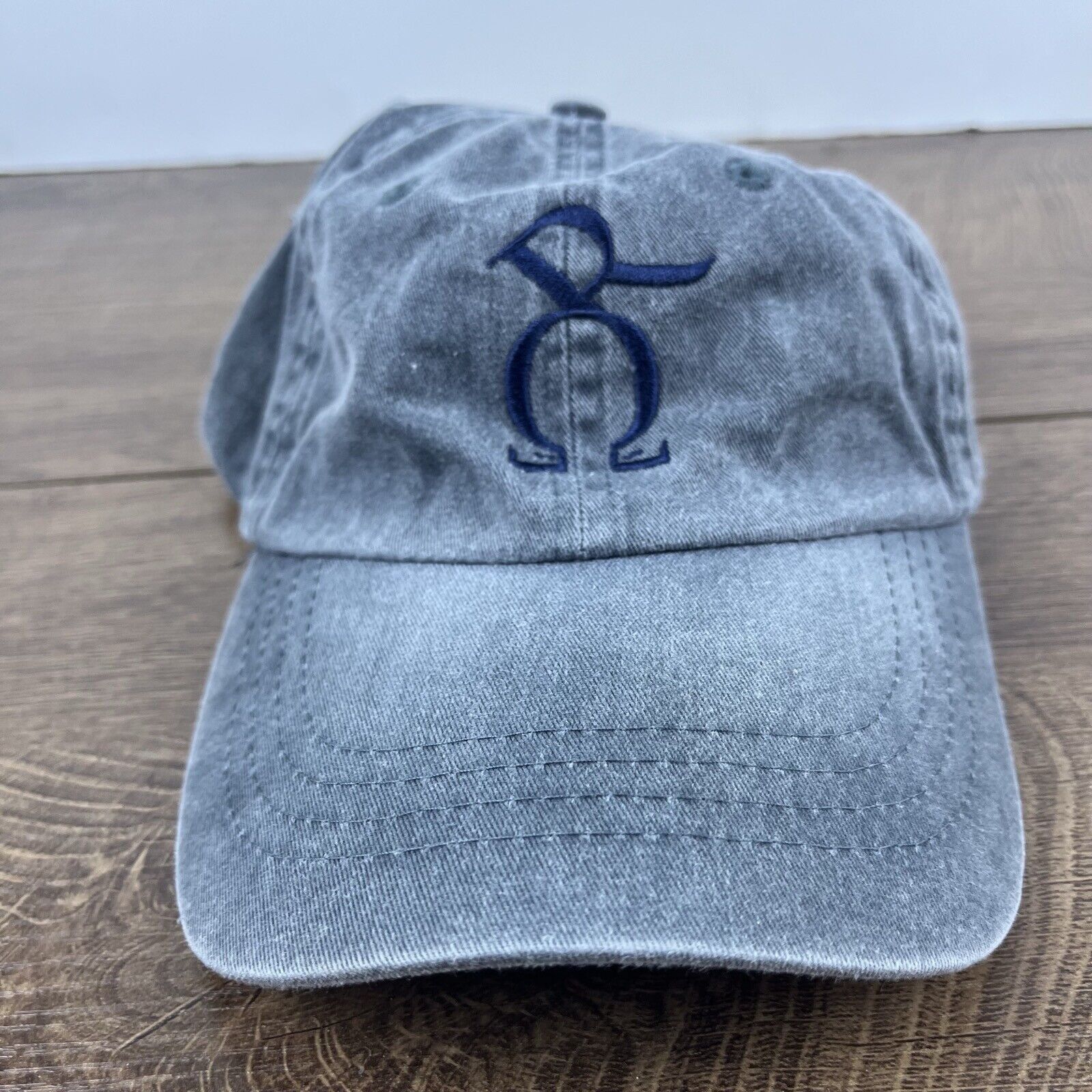 Other OR Baseball Hat O R Hat Gray Hat Adjustable Hat Gray Adult H Size ONE SIZE - 2 Thumbnail