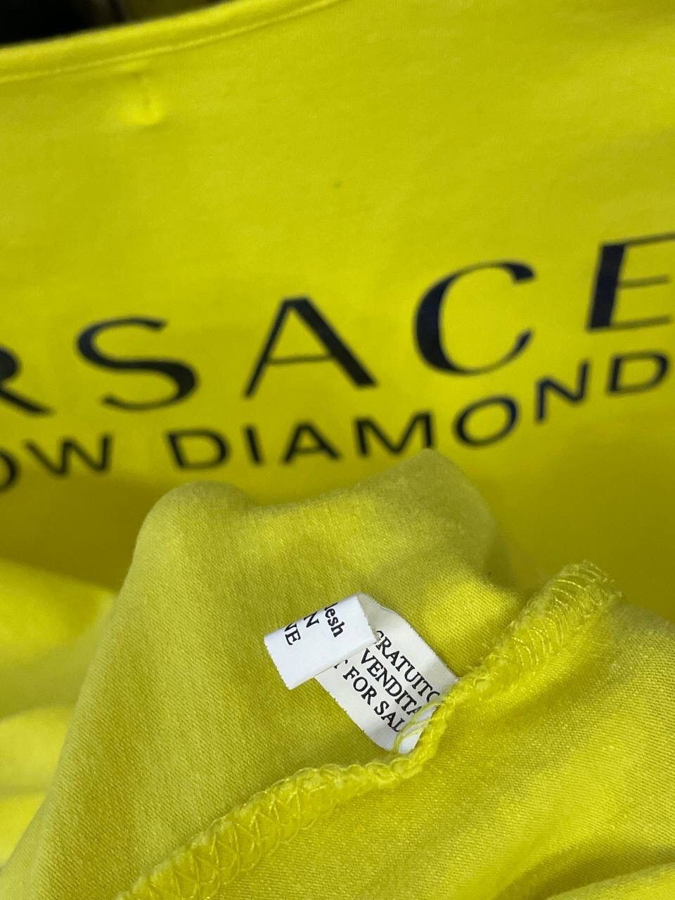Versace × Vintage Versace Affliction Vintage Big Logo Gold Long sleeve Size M / US 6-8 / IT 42-44 - 13 Thumbnail