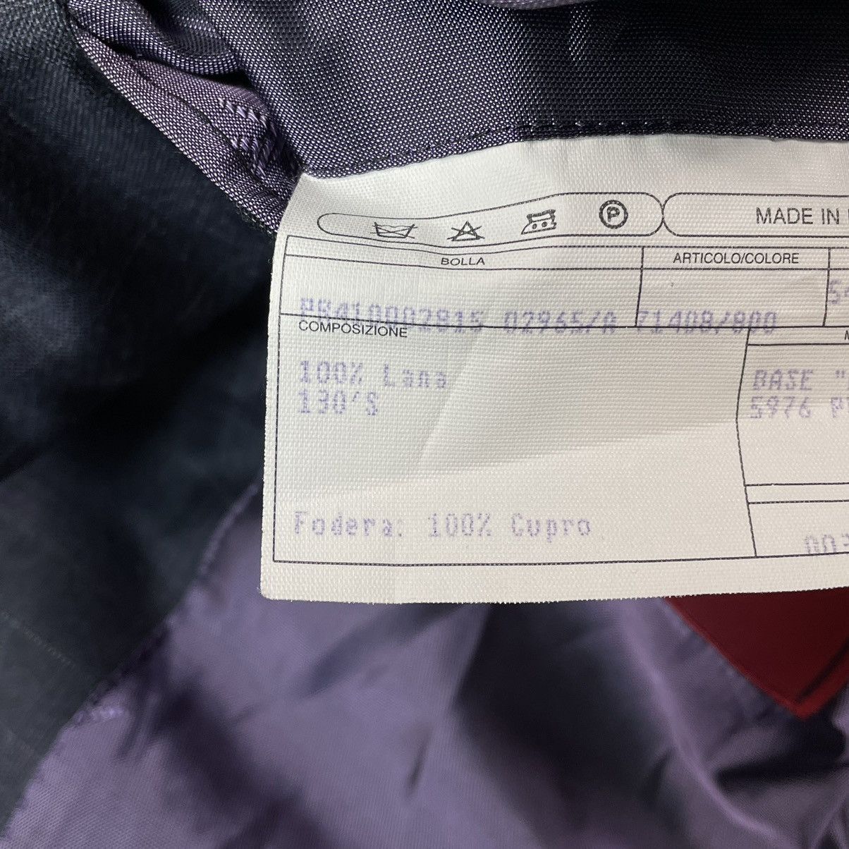Isaia ISAIA Napoli Base E Wool Handmade Single Breasted Blazer Size 54R - 14 Thumbnail
