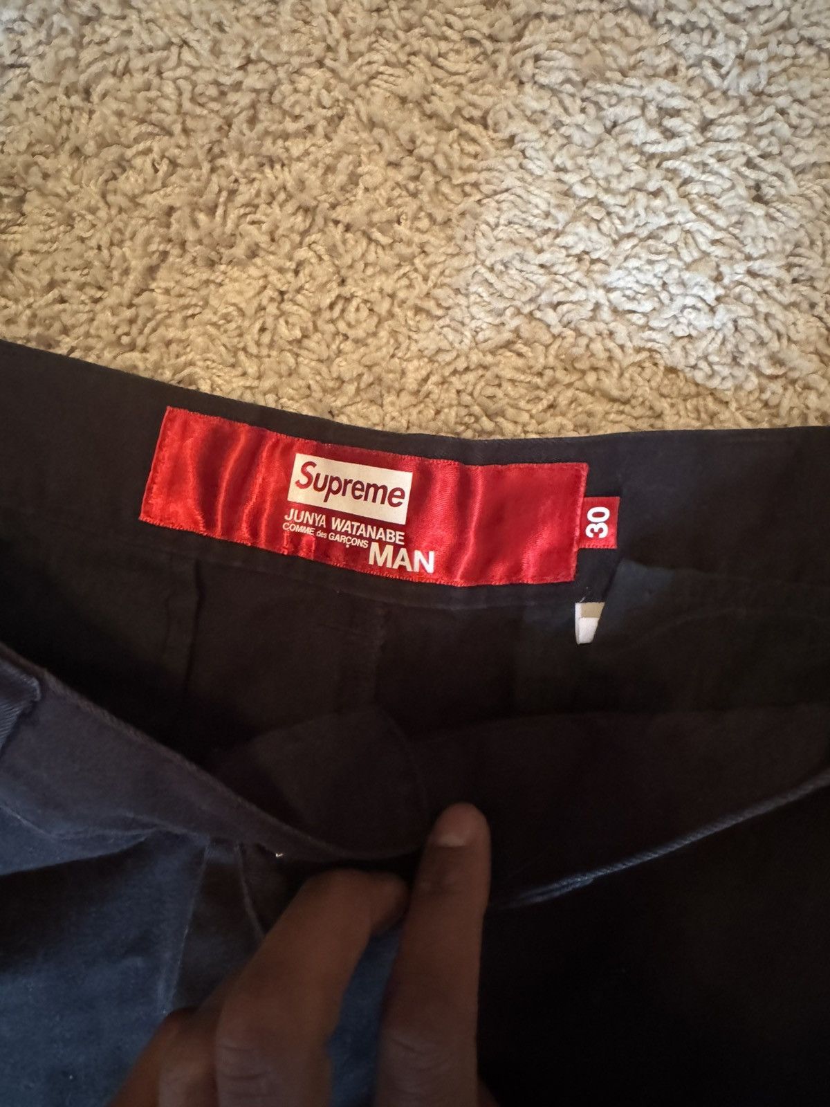 Junya Watanabe × Supreme Supreme x Junya Watanabe Comme Des Garcon work pants Size US 30 / EU 46 - 2 Thumbnail