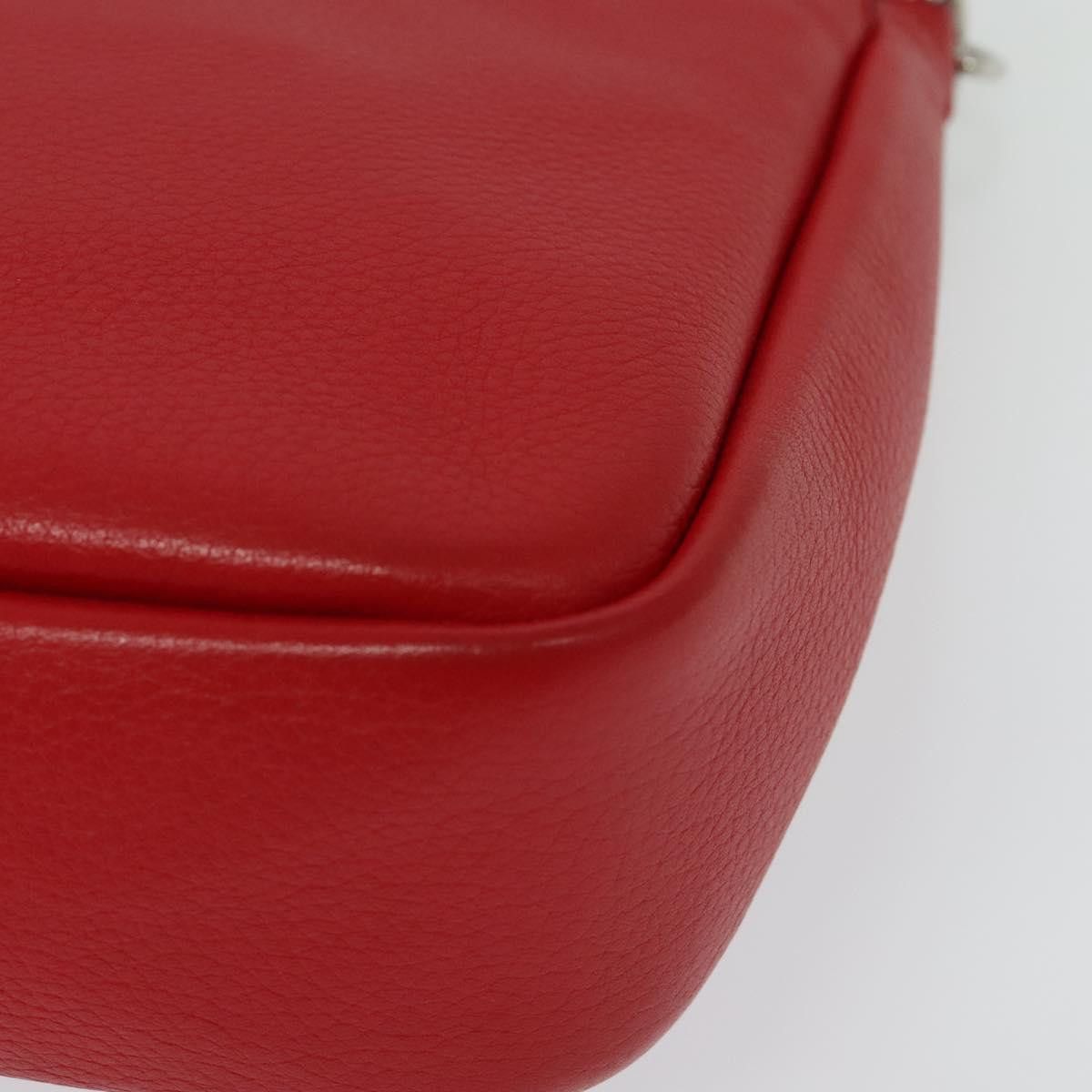 Louis Vuitton LOUIS VUITTON Parnasea Esan Ciel Shoulder Bag Leather Red Size ONE SIZE - 13 Thumbnail