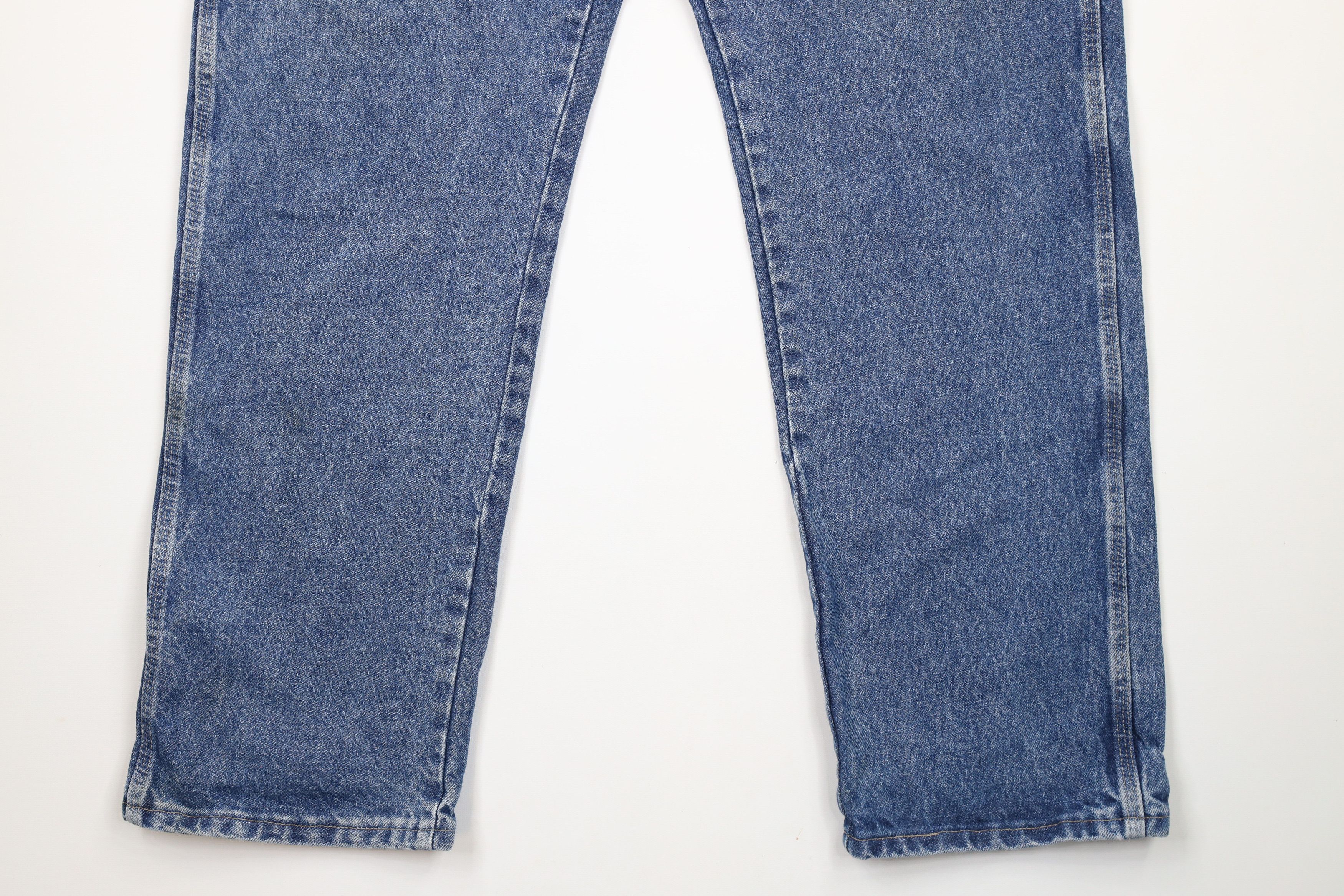 Vintage Vintage Bulwark FR Resistant Wide Leg Dungaree Denim Jeans Size US 38 / EU 54 - 4 Thumbnail