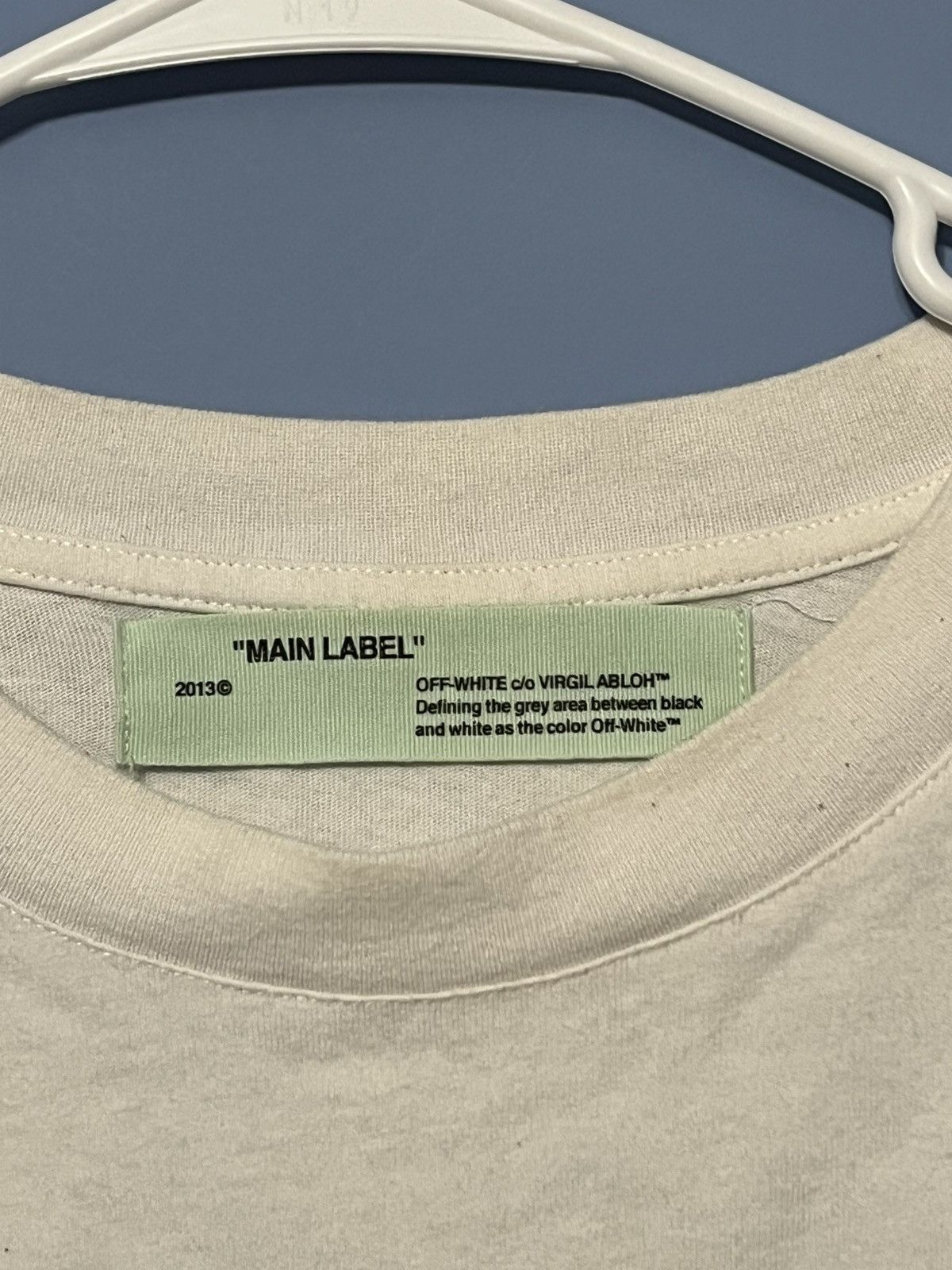 Off-White Off-White t-shirt “IN” front “STYLE” back Size US XS / EU 42 / 0 - 3 Thumbnail
