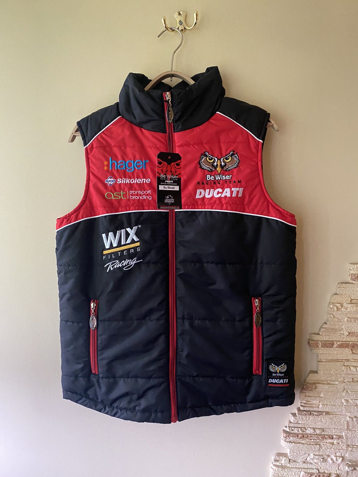 RARE! Ducati Vest Racing Moto F1 GP