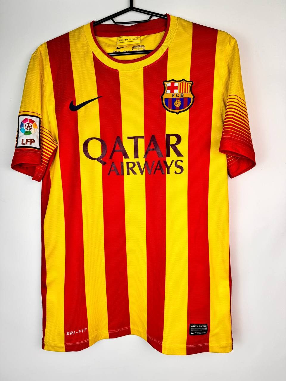 F.C. Barcelona Nike Soccer Jersey BARCELONA 2013 2014 AWAY FOOTBALL SHIRT SOCCER JERSEY NIKE Grailed