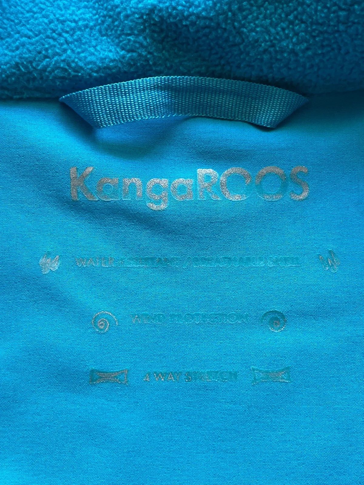 KangaROOS KangaROOS Sz S Outdoor Fleece Shell Jacket Waterproof Size S / US 4 / IT 40 - 2 Thumbnail
