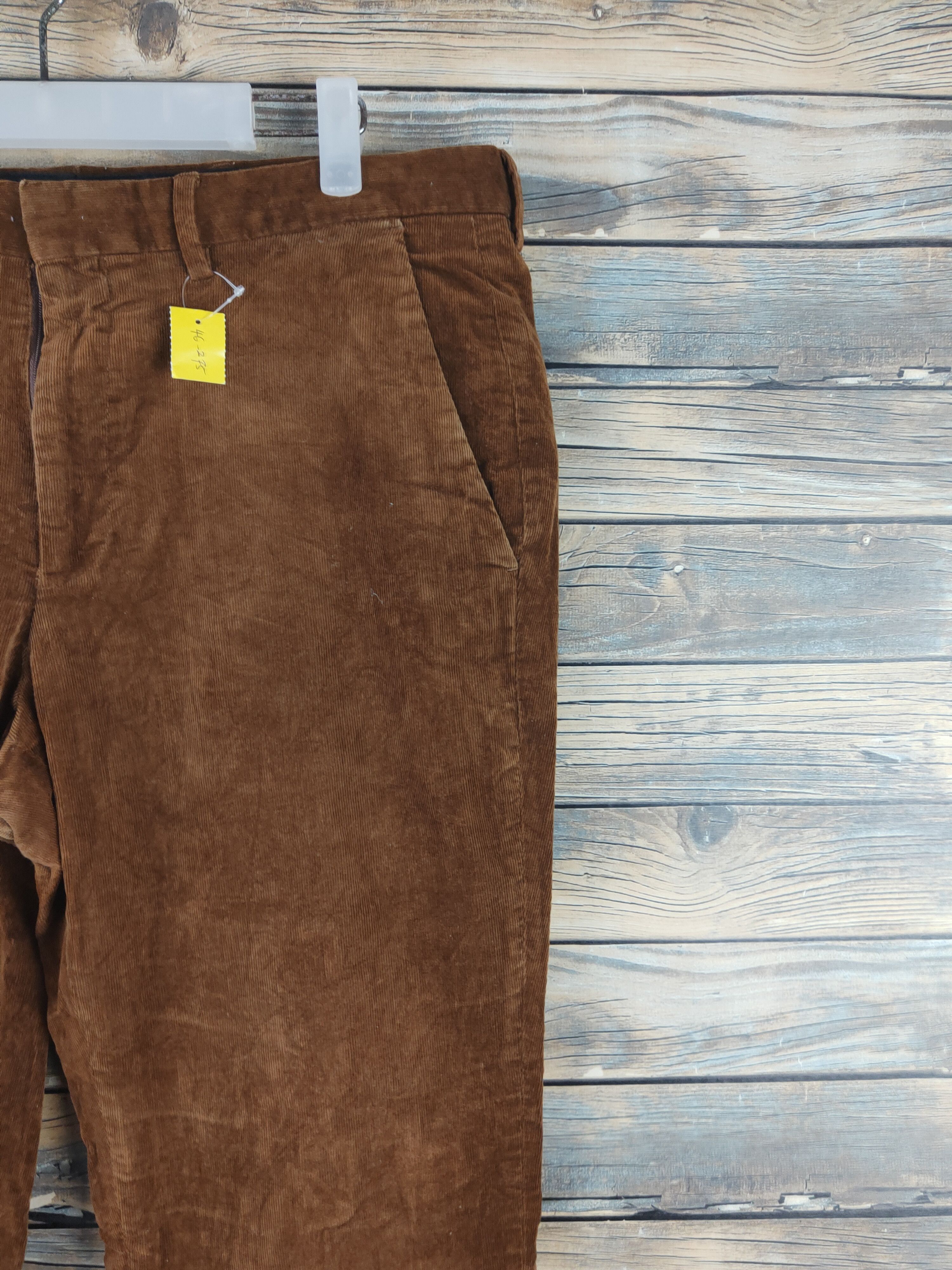 GU DL Gu Brown Multipocket Corduroy Pants #46-275T Size US 35 - 5 Thumbnail