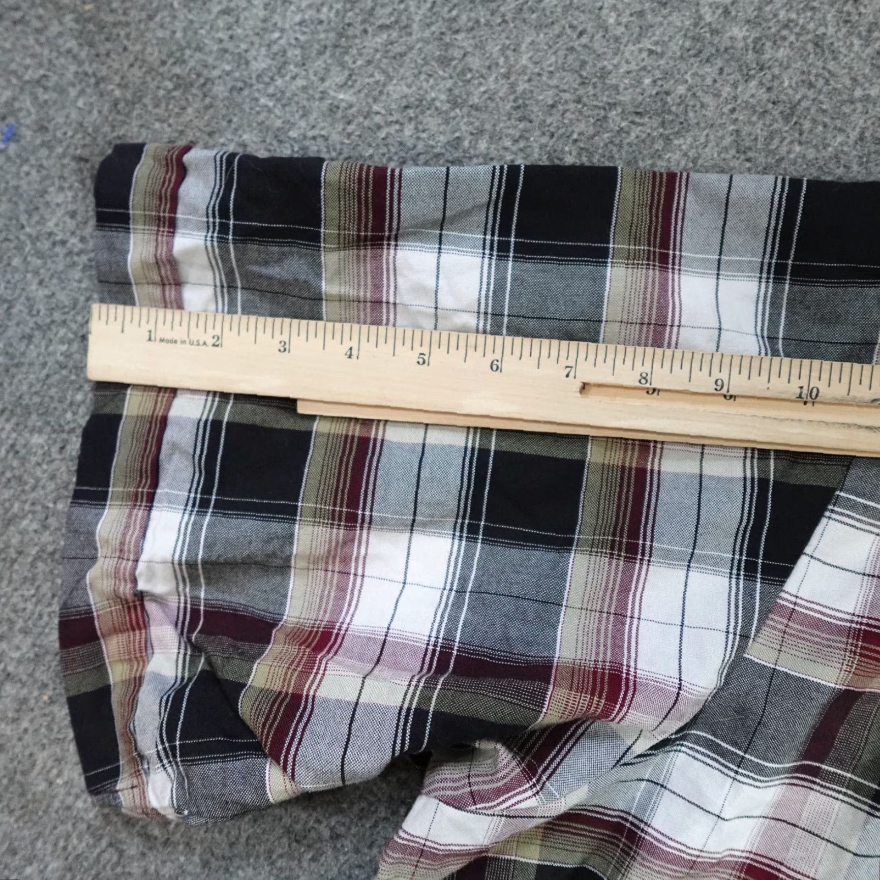 Vintage VINTAGE Ely Cattleman Shirt 4X Beige Plaid Short Sleeve Wrinkle Resistant Men Big & Tall 4X Button-Up Western Casual Shirl? Size US XXL / EU 58 / 5 - 8 Thumbnail