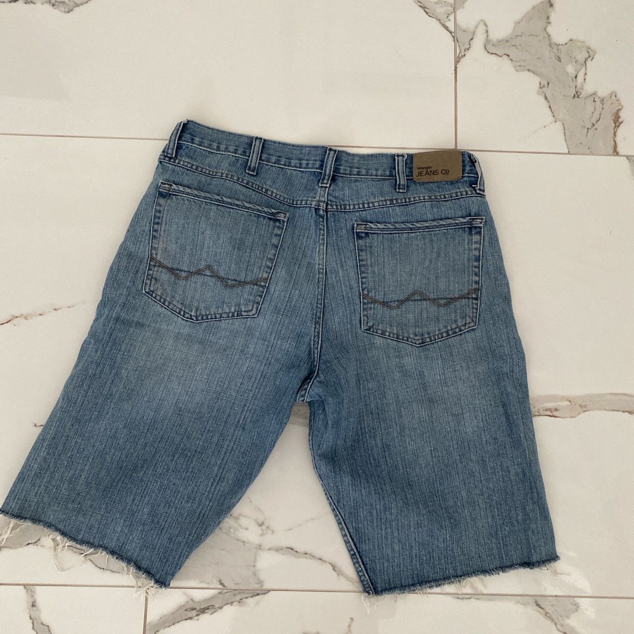 Vintage × Wrangler Wrangler baggy JORTS Size US 36 / EU 52 - 4 Thumbnail