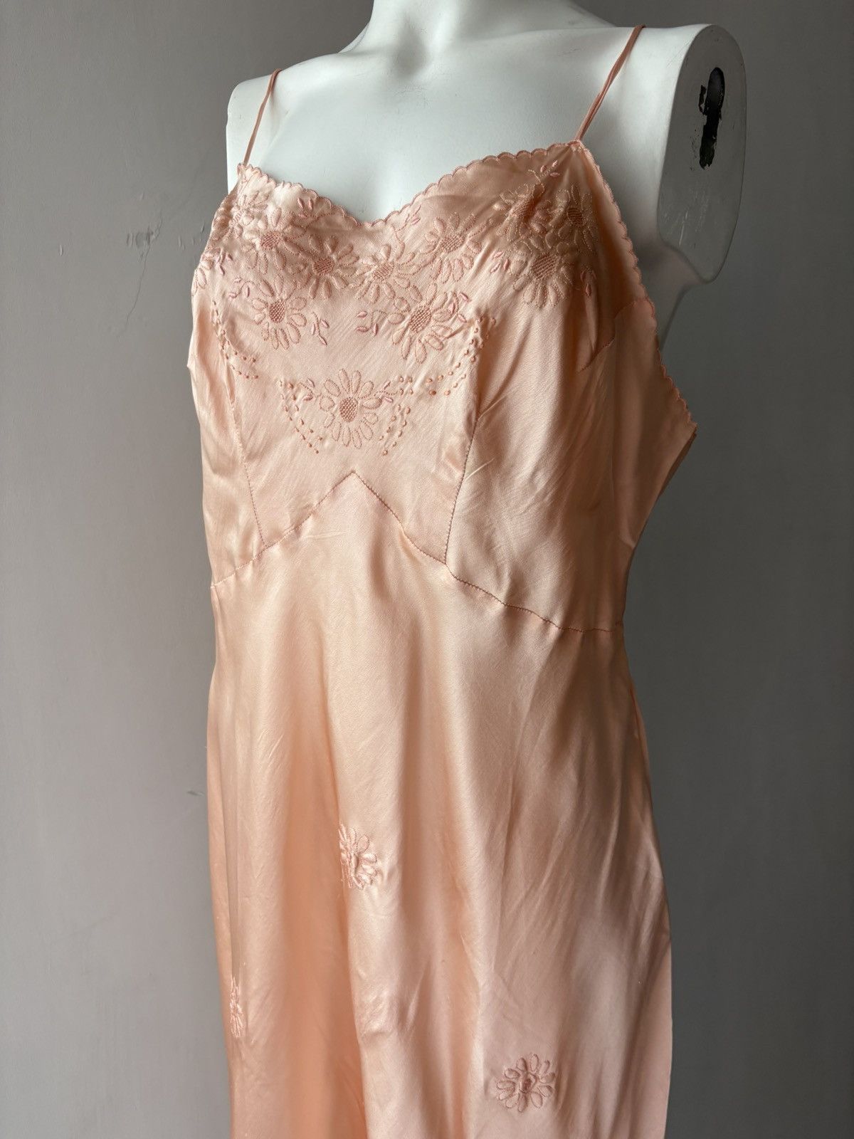 Vintage Vintage silk nightwear Size L / US 10 / IT 46 - 6 Thumbnail