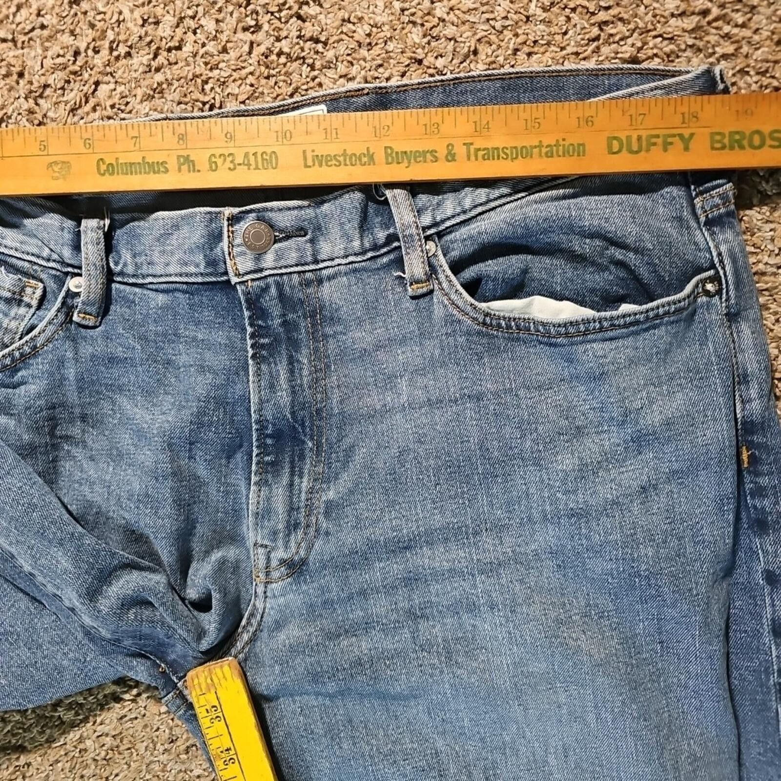 Gap GAP 36/36 Straight Leg Jeans Size US 36 / EU 52 - 4 Thumbnail