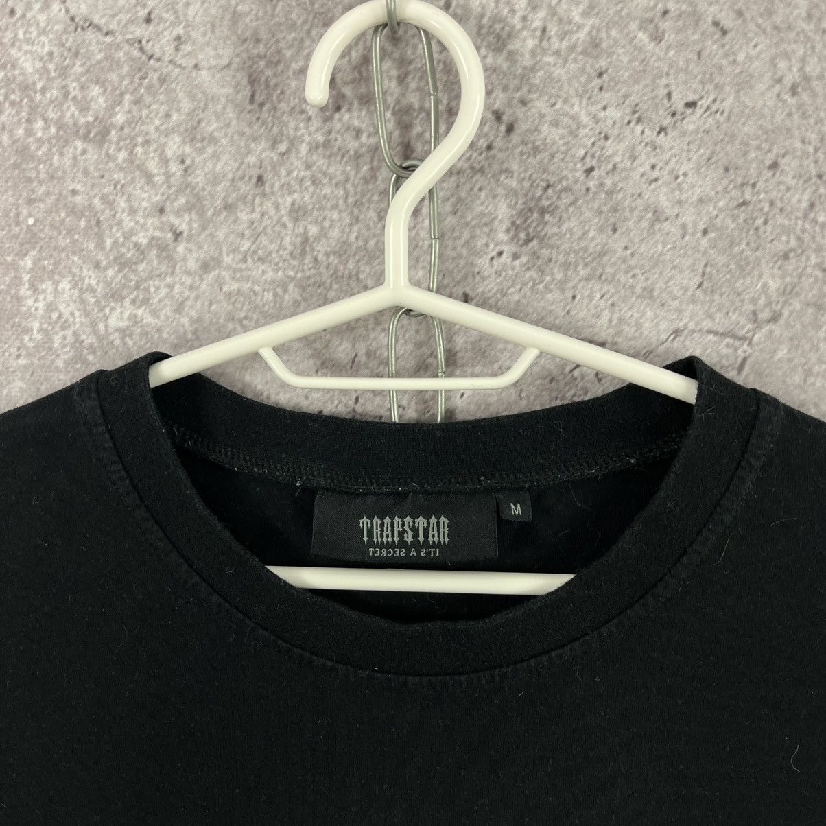 Trapstar London Trapstar T-Shirt Big Logo Street Style Y2K Drill Black Sz M Size US M / EU 48-50 / 2 - 5 Thumbnail