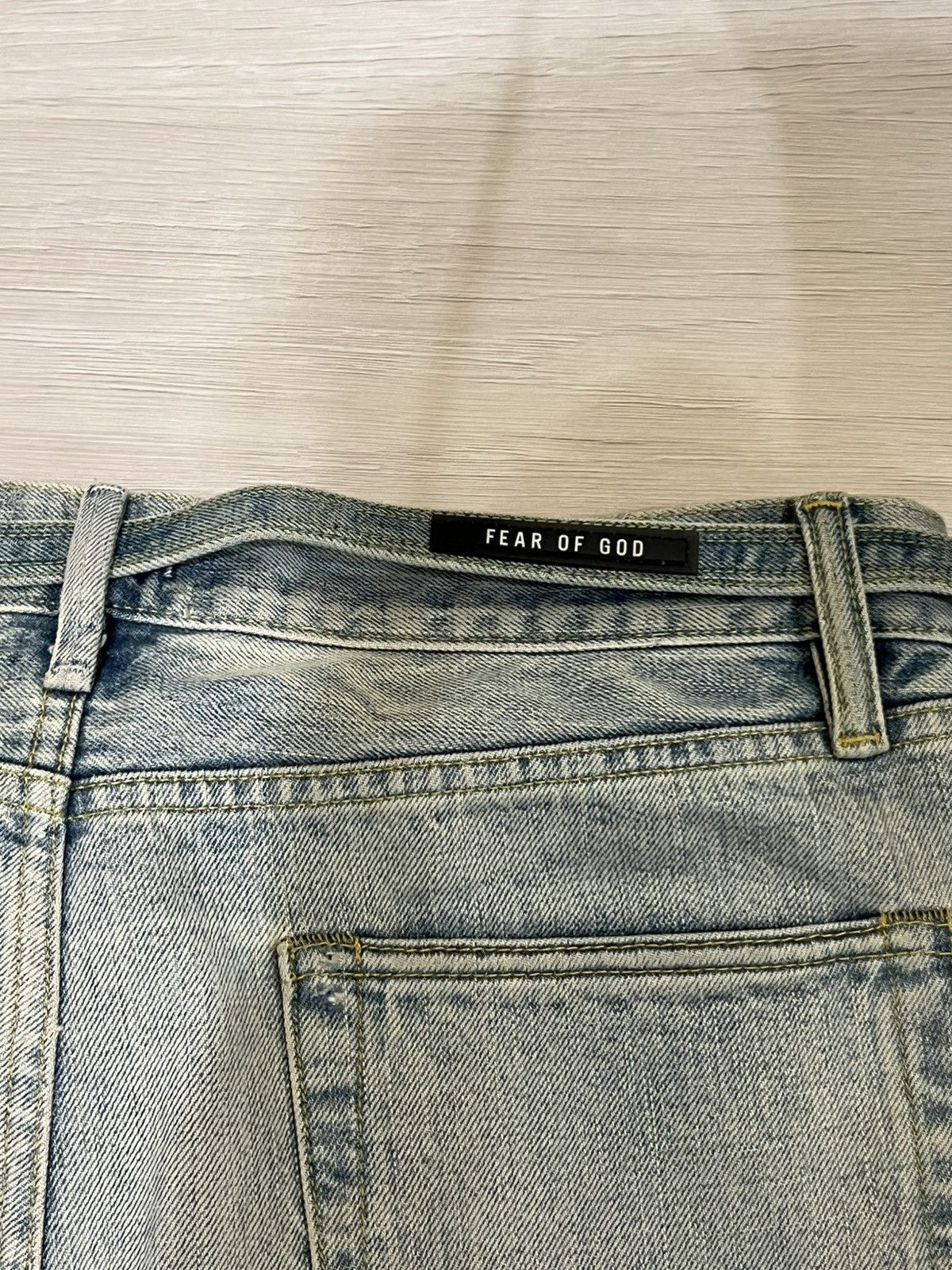 Fear of God Fear of God 6th Collection Distressed Denim Size US 34 / EU 50 - 14 Thumbnail