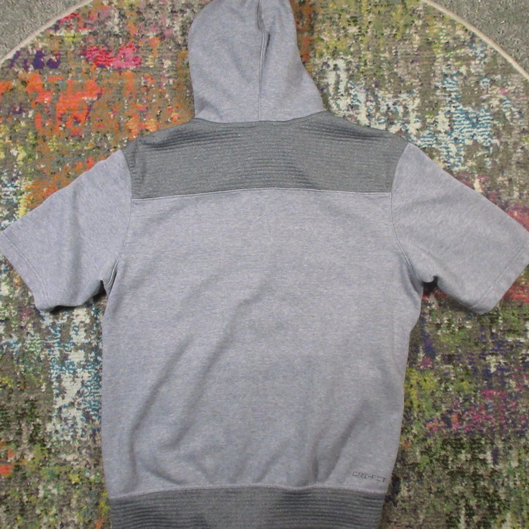 Nike Nike Hoodie Mens Medium Gray Tech Fleece Short Sleeve 1/4 Zip Pockets DQ4780-091 Size US M / EU 48-50 / 2 - 2 Thumbnail
