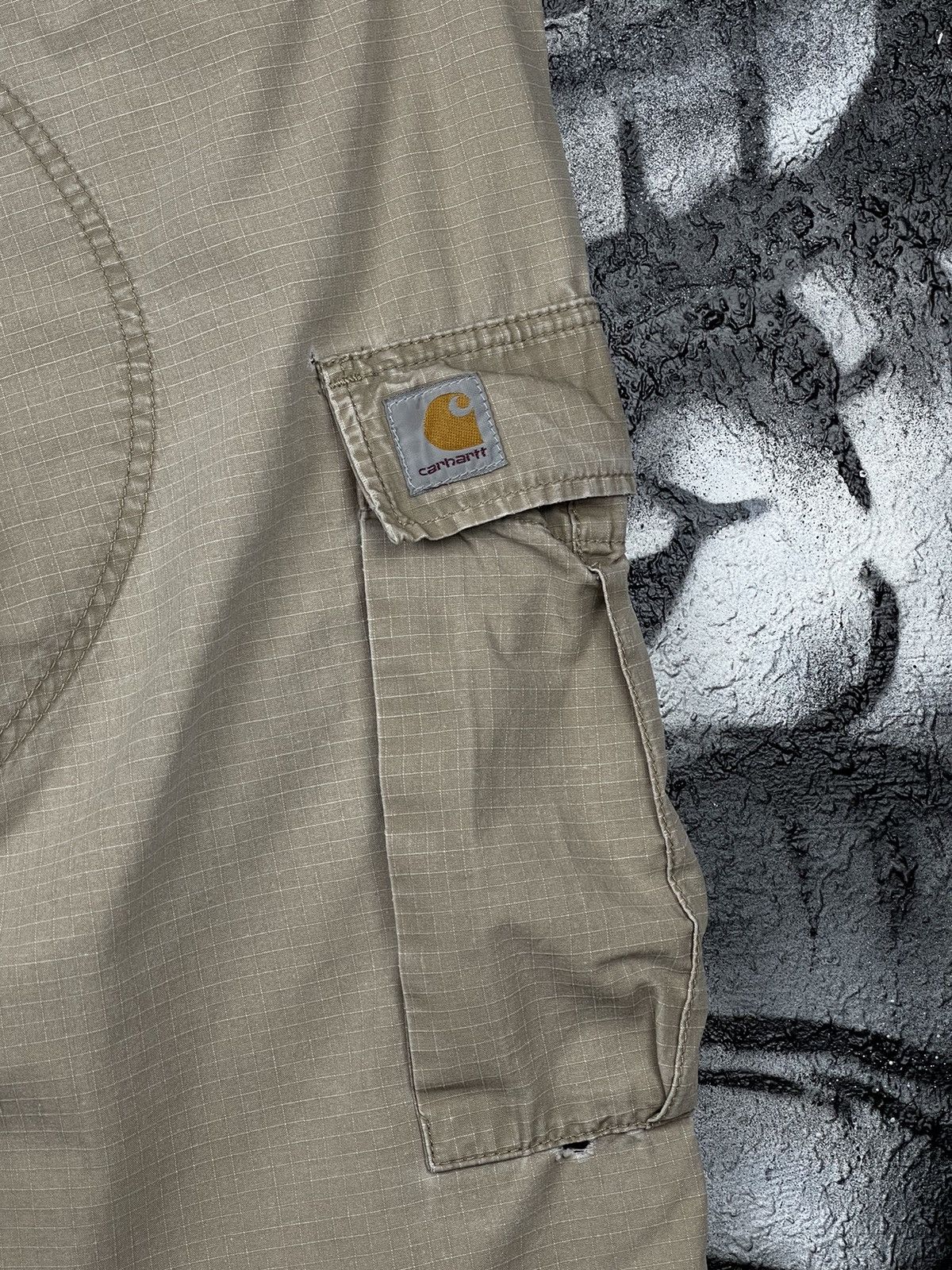 Carhartt Carhartt WIP Beige Regular Cargo Pants Men’s Size W31 L32 Size US 31 - 4 Thumbnail