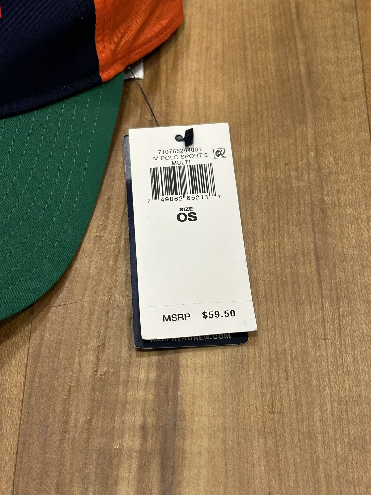 Polo Ralph Lauren NWT Vintage Ralph Lauren Polo Sport SnapBack Hat Size ONE SIZE - 2 Thumbnail