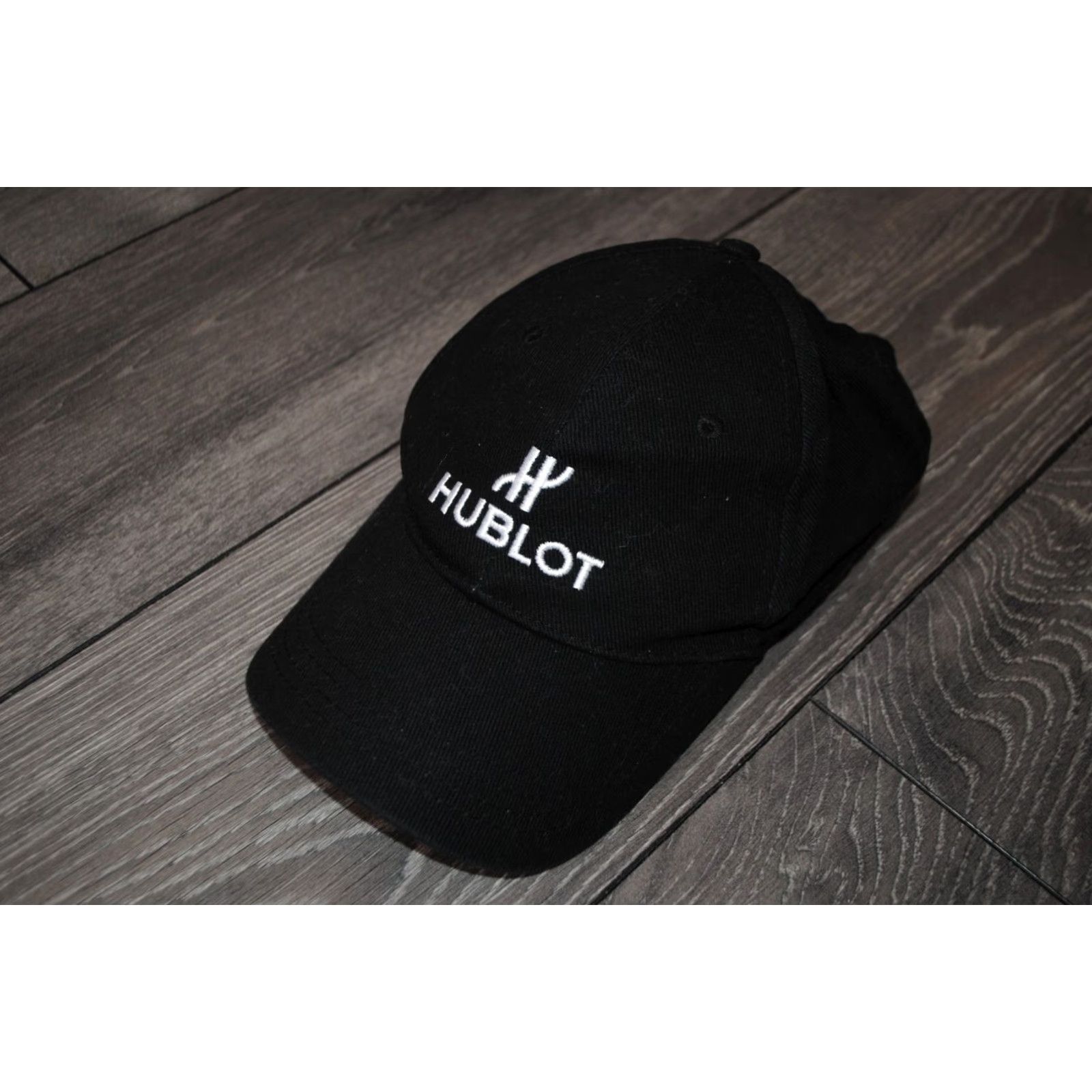 Hublot Hublot Black Baseball Cap Hat Adjustable Cotton One Size Mens Hat Cap OS Black Logo Size ONE SIZE - 2 Thumbnail