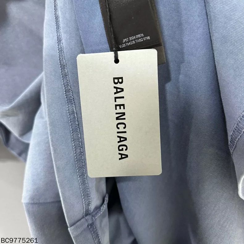 Other Balenciaga Blue Gradient Coke Short Sleeve Size US XXL / EU 58 / 5 - 5 Thumbnail