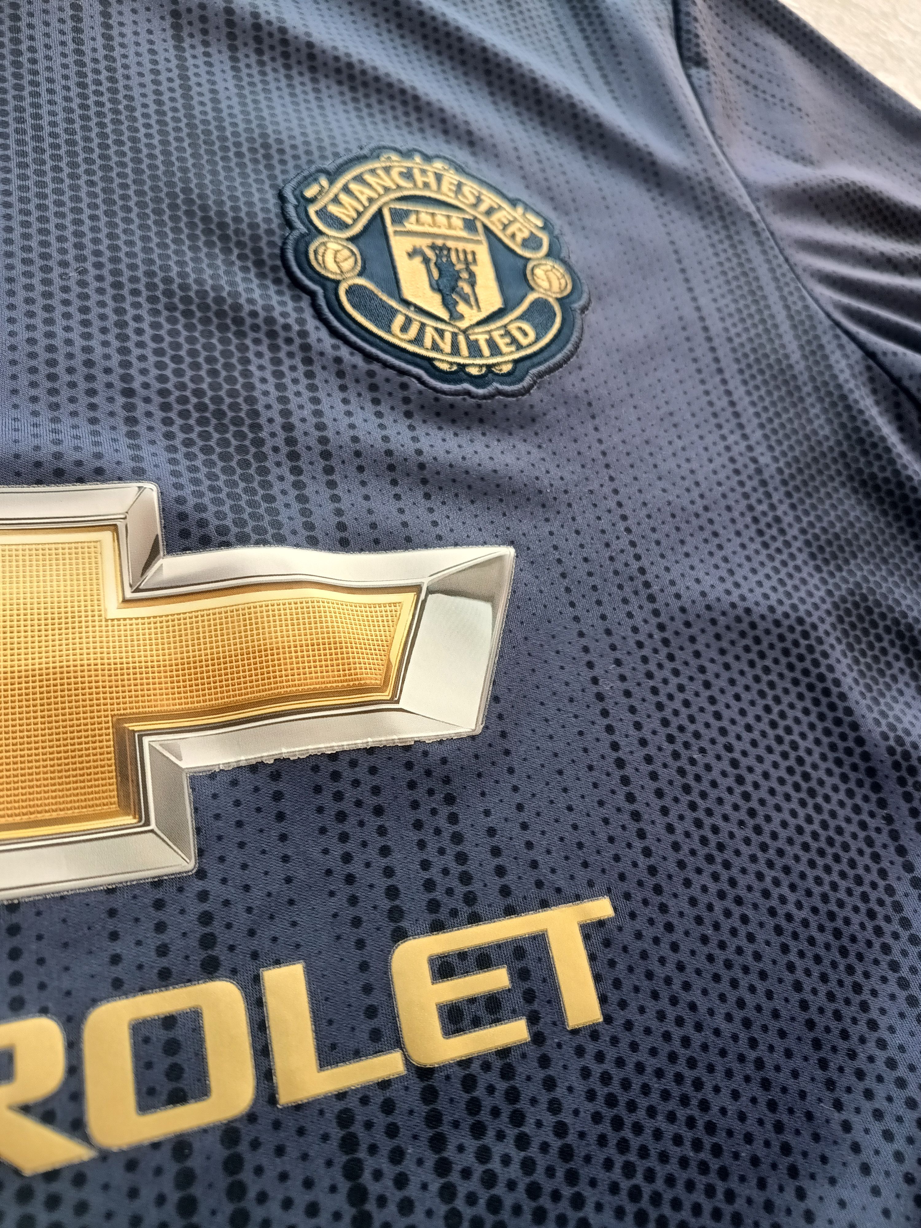 Adidas Adidas Manchester United 2018 2019 Third Soccer Shirt Size US XXL / EU 58 / 5 - 5 Thumbnail