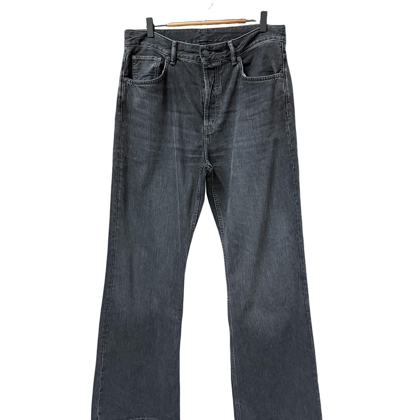 Acne Studios ACNE STUDIO 1989 “Ash Black” Baggy Denim/Jeans | Grailed
