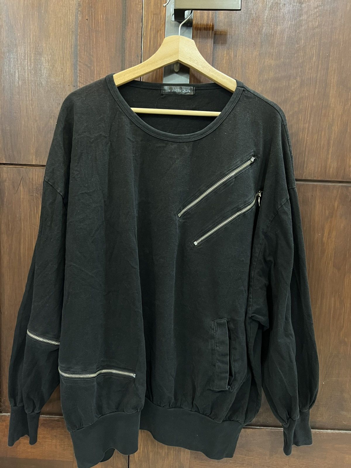 If Six Was Nine × Le Grande Bleu (L.G.B.) Ankorock Punk Style Sweatshirt Size US L / EU 52-54 / 3 - 1 Thumbnail