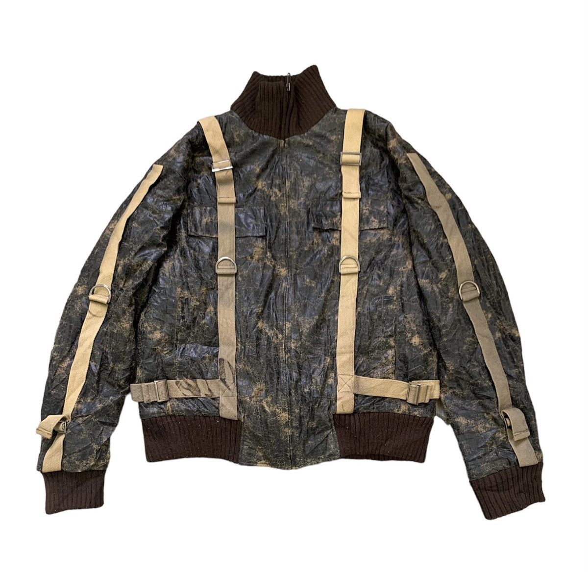 Rare Parachute Airspace Bondage Jacket