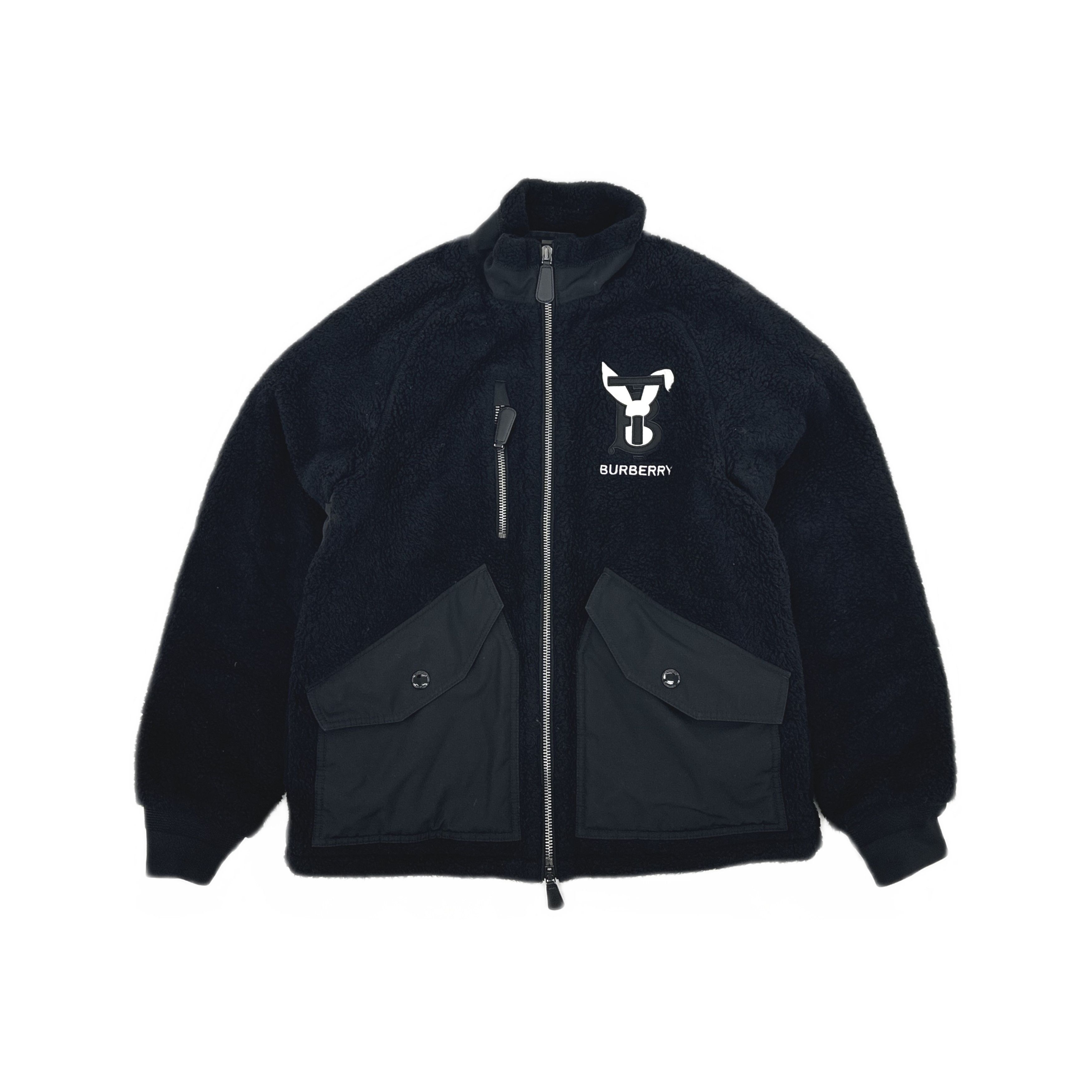 Burberry Burberry Rabbit Appliqué Fleece Jacket Size S Size US S / EU 44-46 / 1 - 1 Thumbnail