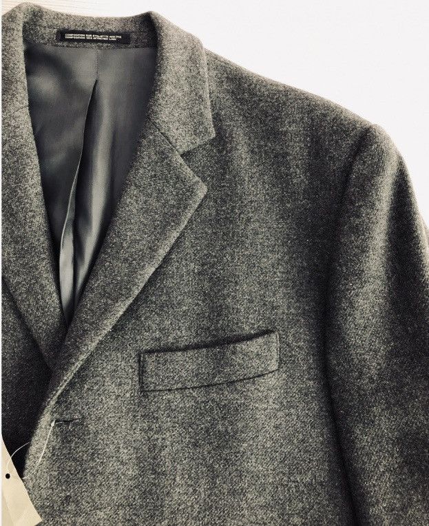 Yohji Yamamoto YYPH vintage grey wool/cashmere sport coat S NEW Size 42R - 4 Thumbnail