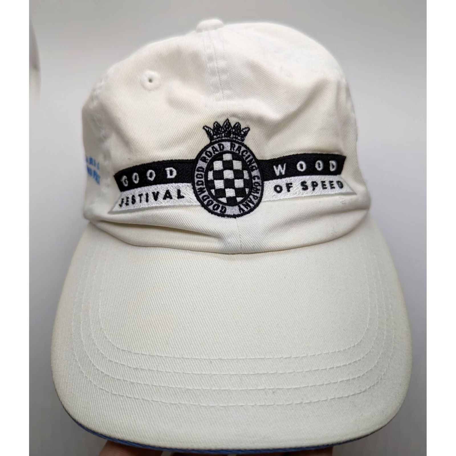 Wood Wood Goodwood festival of speed hat Baseball cap white 100 years of Grands Prix Size ONE SIZE - 2 Thumbnail