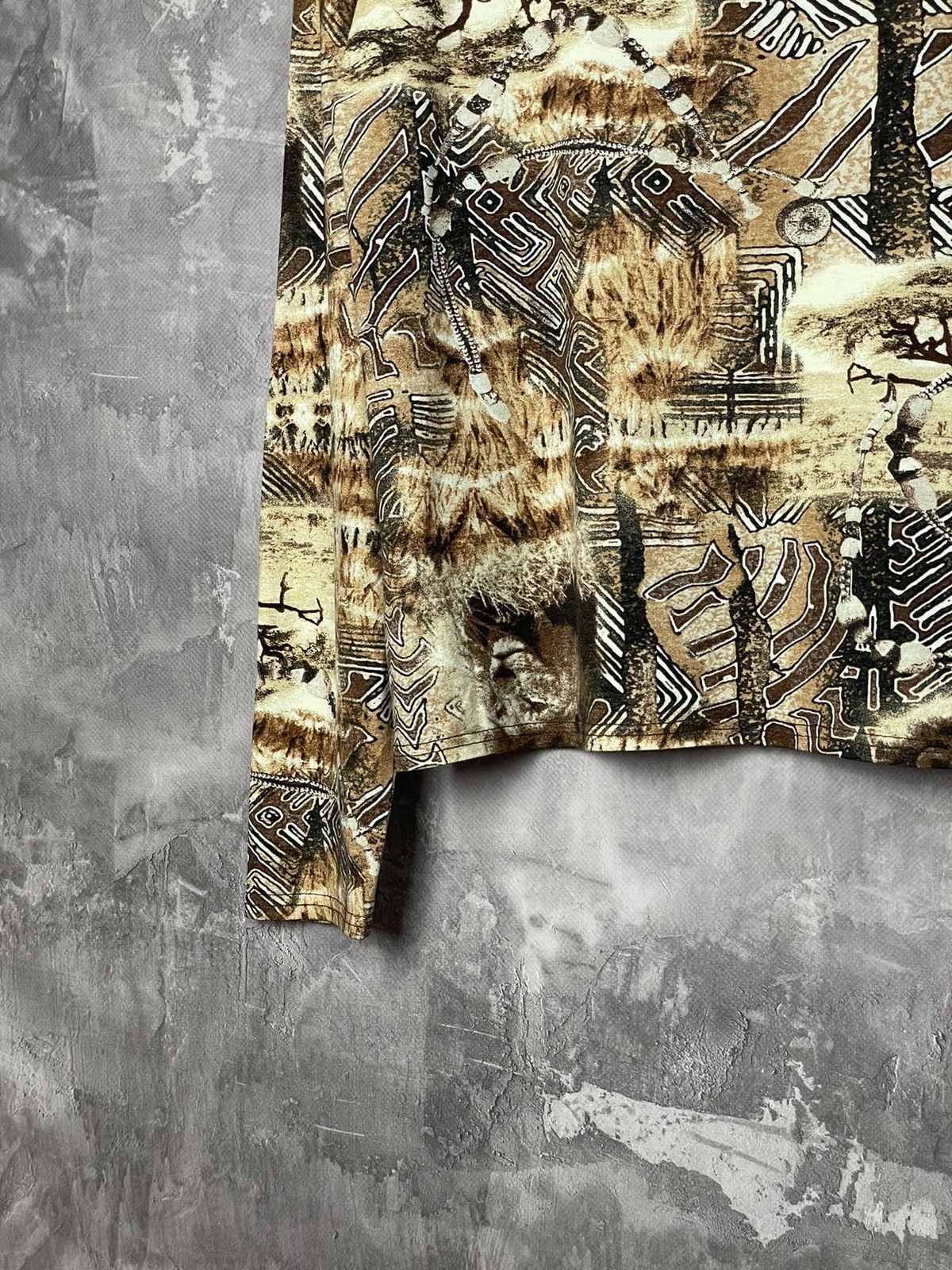 Vintage Vintage full print Jean Paul Gaultiler Style Long Sleeve Size M / US 6-8 / IT 42-44 - 5 Thumbnail