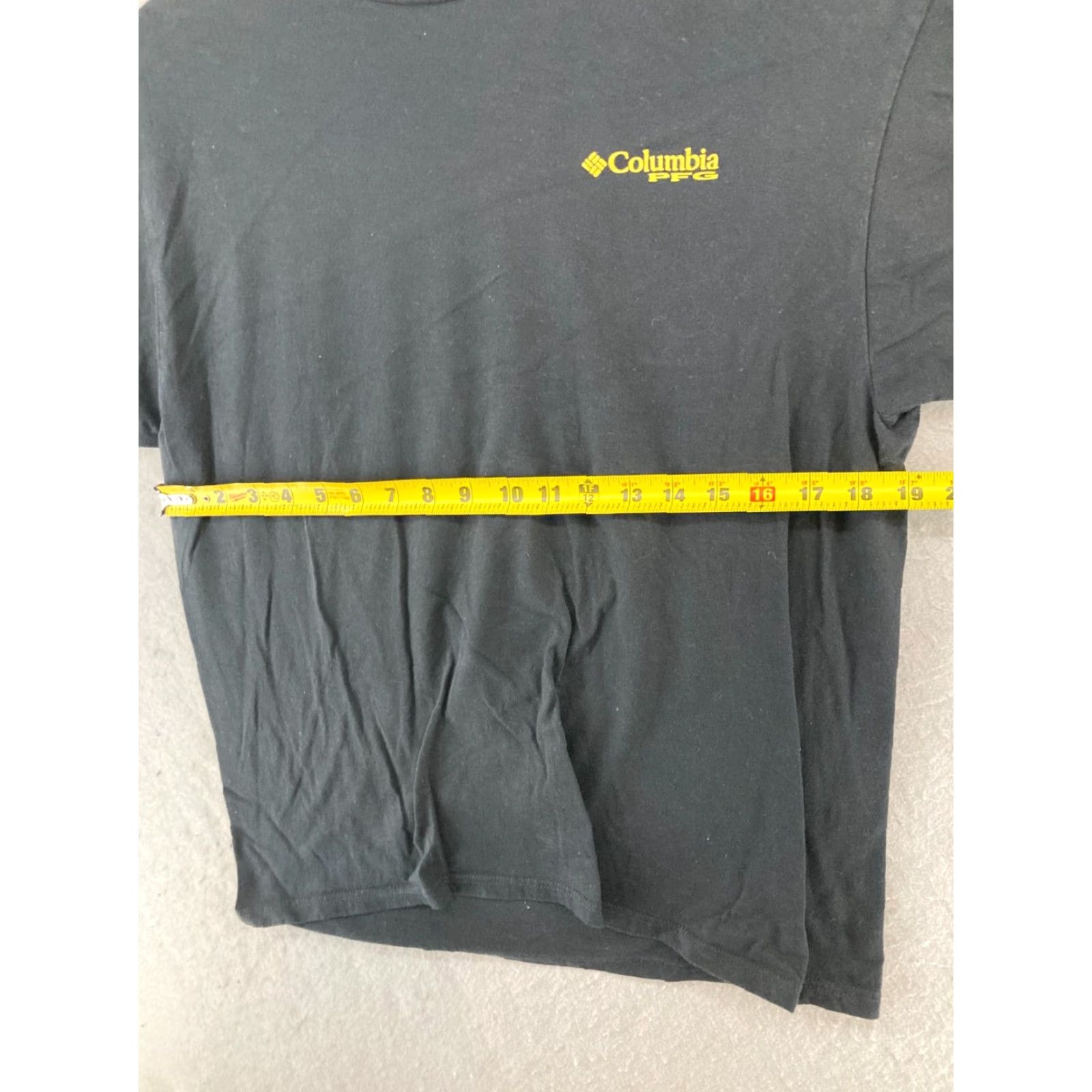Vintage Columbia Mens TShirt L Black Outdoor Shirt Size US L / EU 52-54 / 3 - 2 Thumbnail