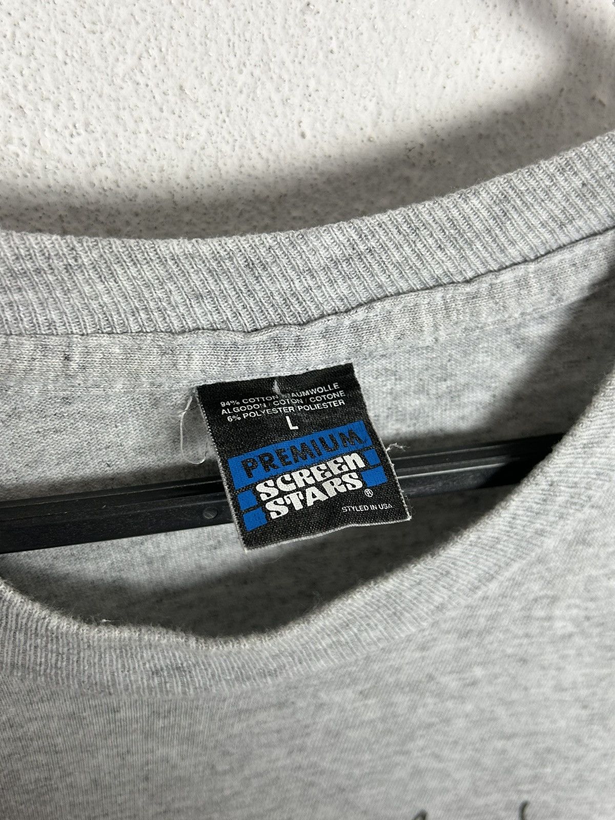 Formula 1 Vintage Sauber Mercedes Karl Wendlinger Single Stitch Tee Size US L / EU 52-54 / 3 - 7 Thumbnail