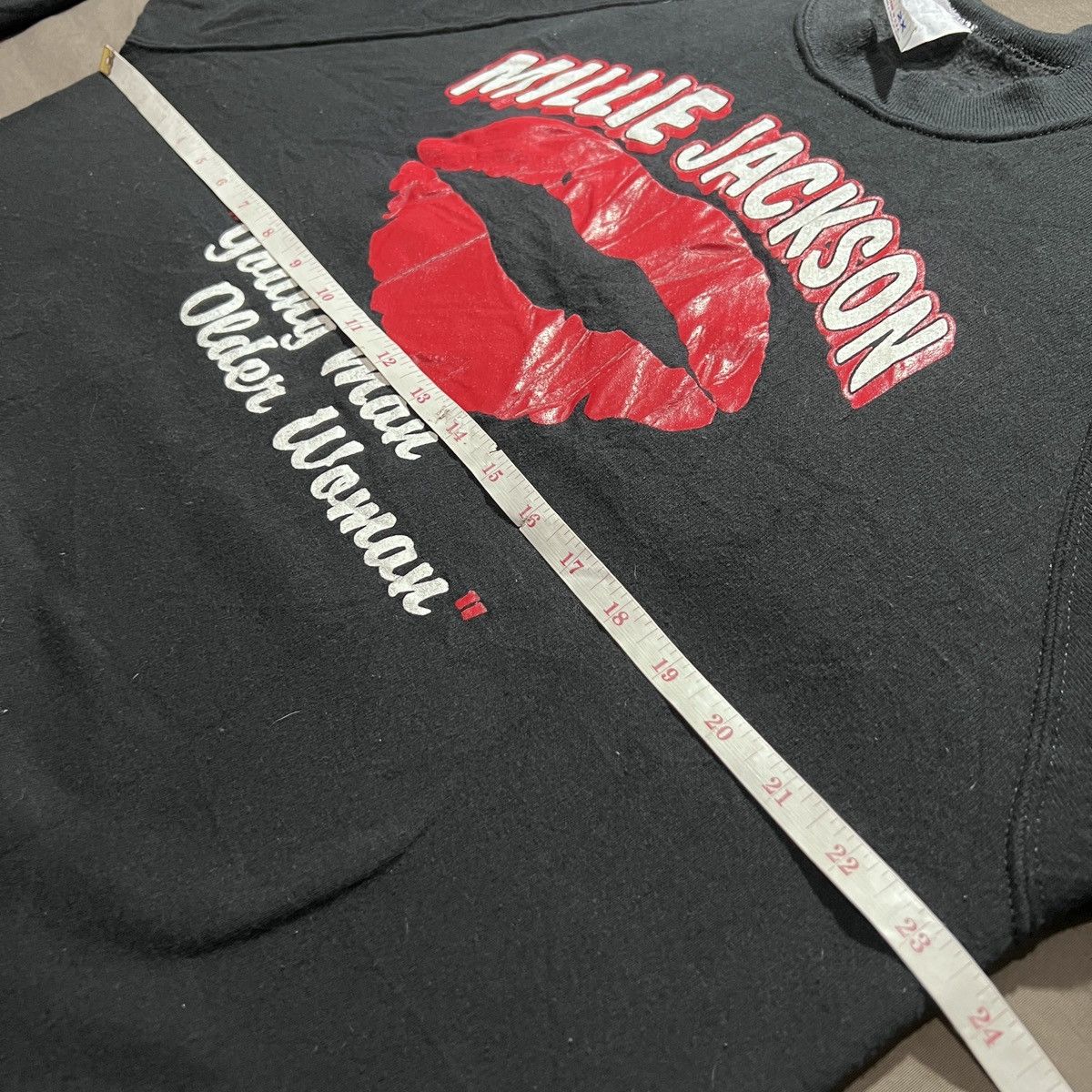 Rap Tees Vintage 90s Millie Jackson Promo Soul disco R&B Size US XXL / EU 58 / 5 - 6 Thumbnail