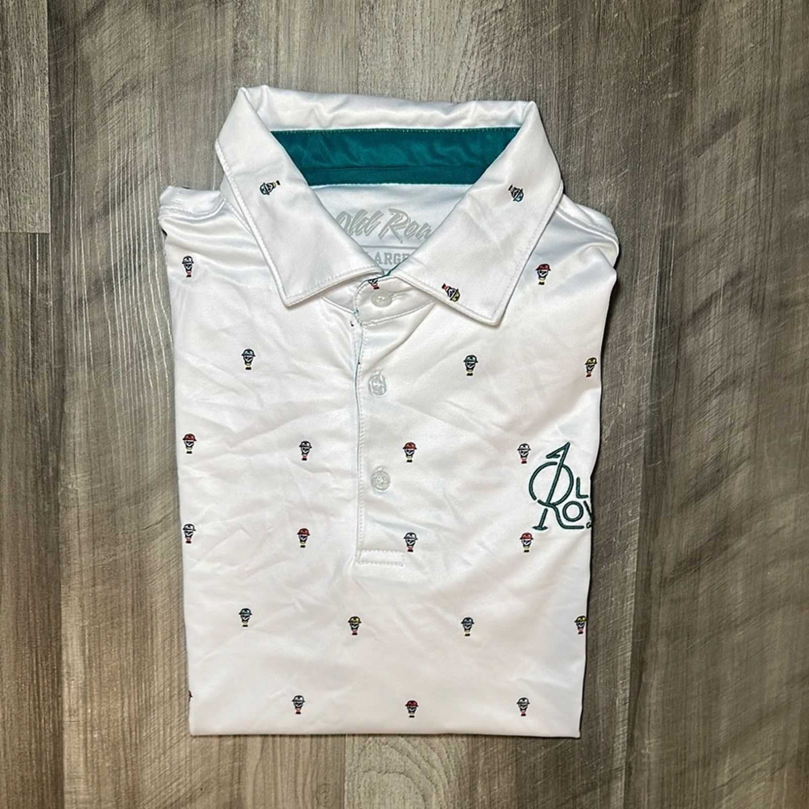 Other Old Row Skull Print Golf Polo - XL Size US XL / EU 56 / 4 - 1 Thumbnail