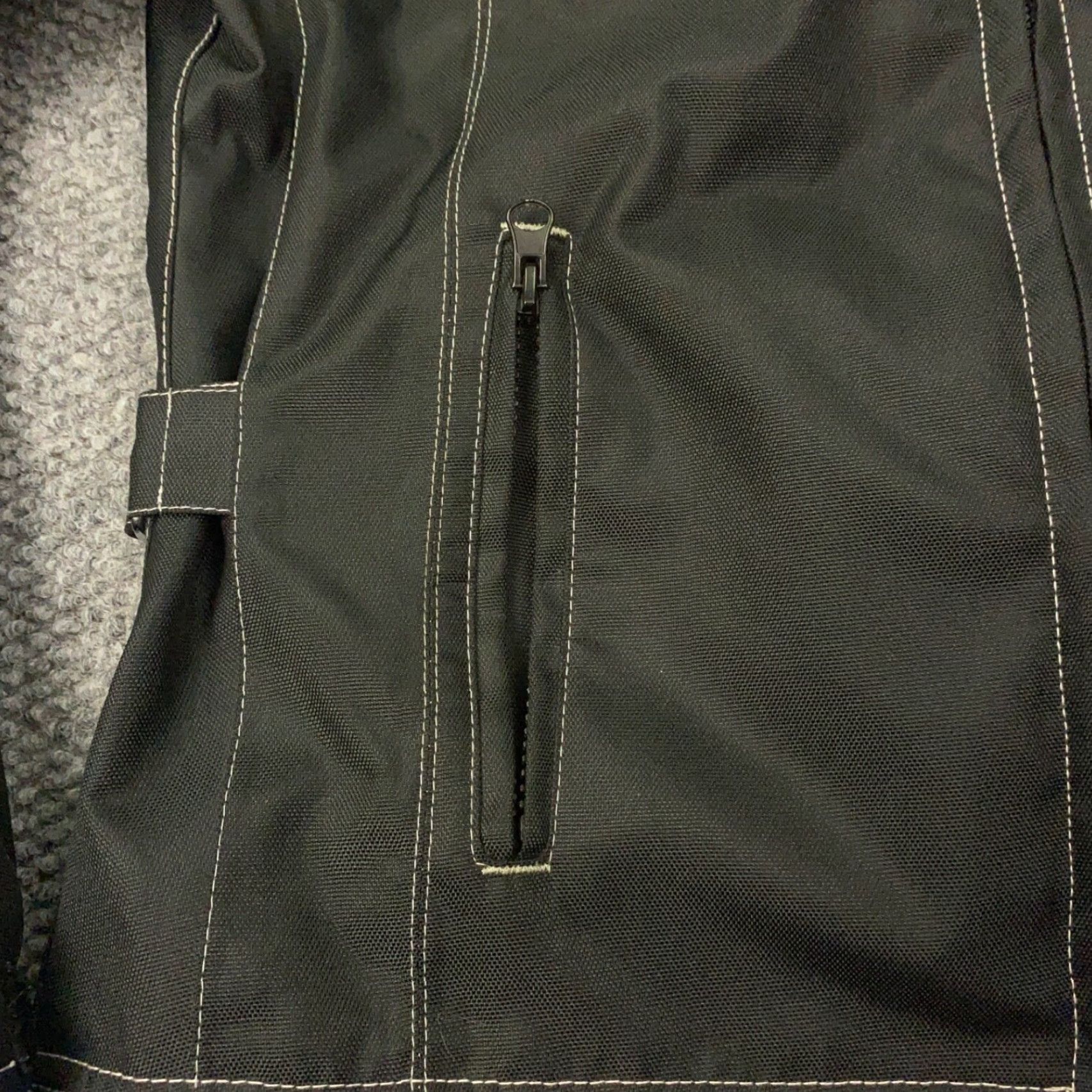 Speedo Speed and Strength Womens Motorcycle Jacket M Black Embroidered Logo Zipper Pockets Full Zip Size M / US 6-8 / IT 42-44 - 6 Thumbnail