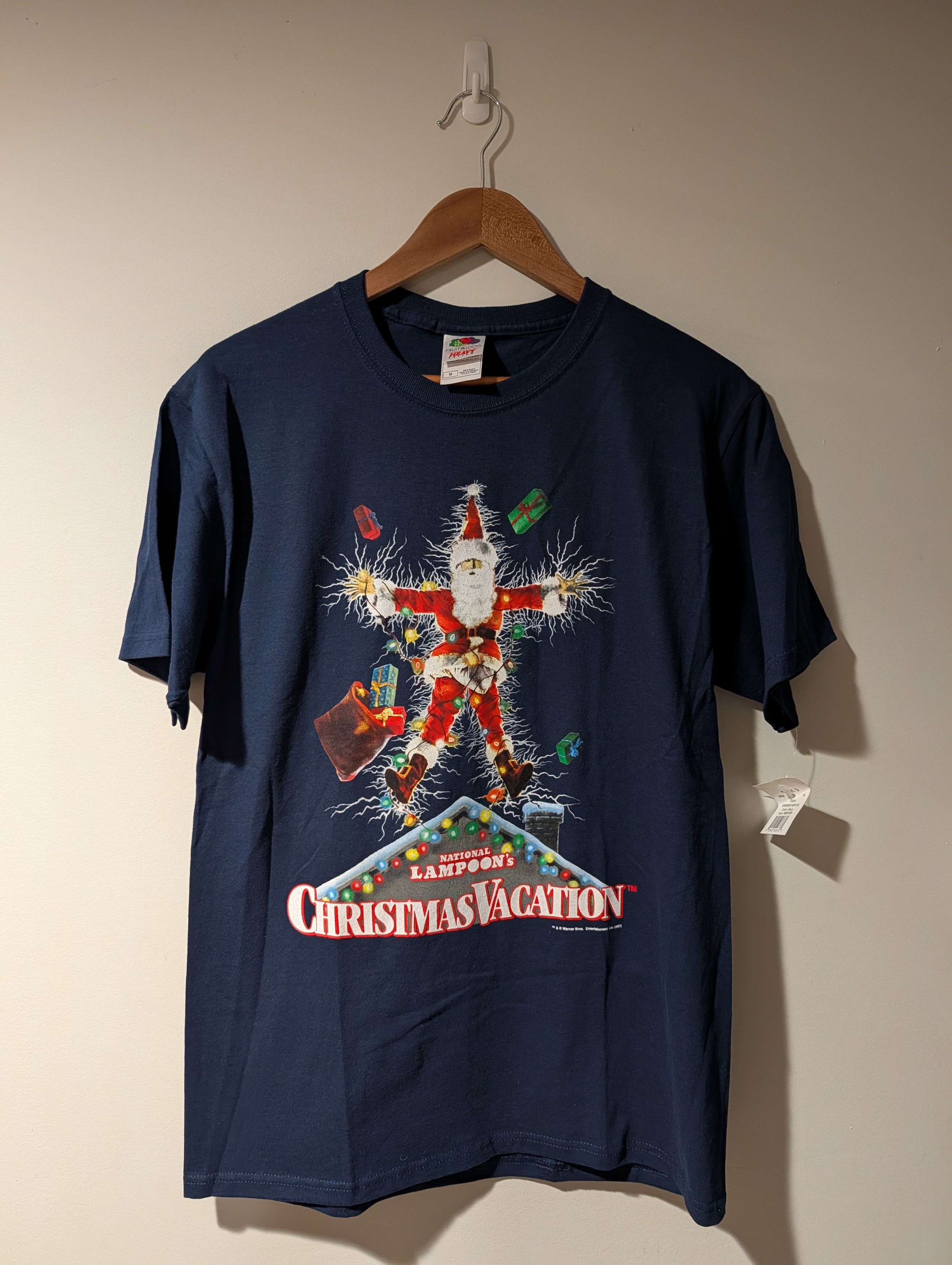 Fruit Of The Loom Vintage Y2K 2007 National Lampoon’s Christmas T-Shirt Size US M / EU 48-50 / 2 - 1 Thumbnail