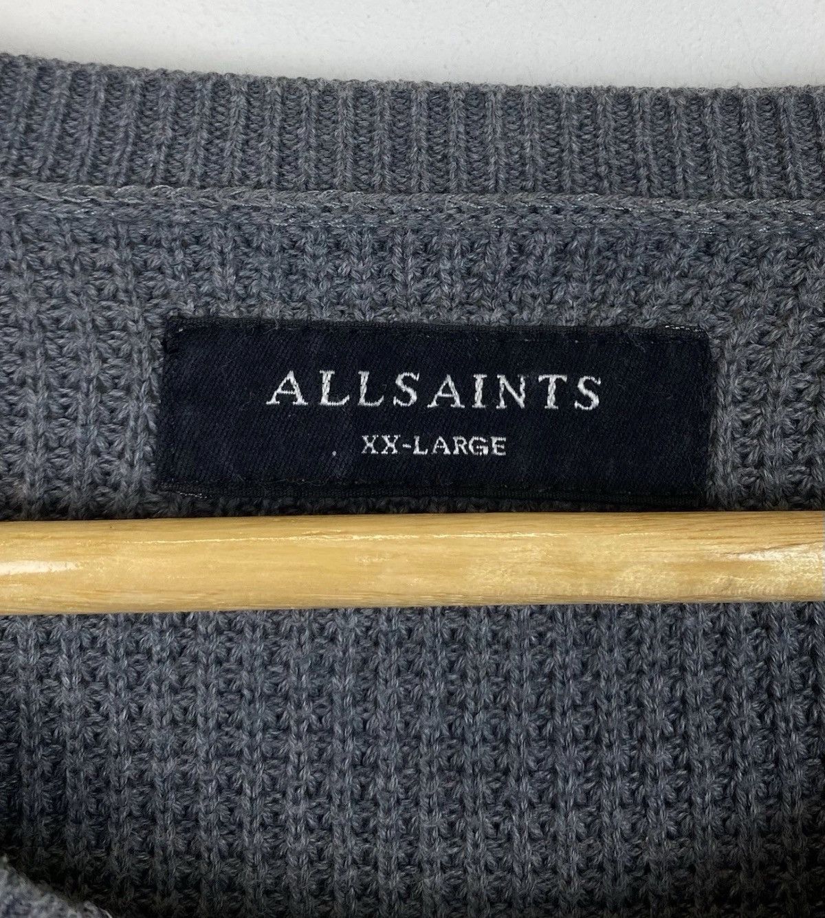 Allsaints Allsaints Trias Crew Sweater Jumper Ramskull Top Long Sleeve Size US XXL / EU 58 / 5 - 4 Thumbnail