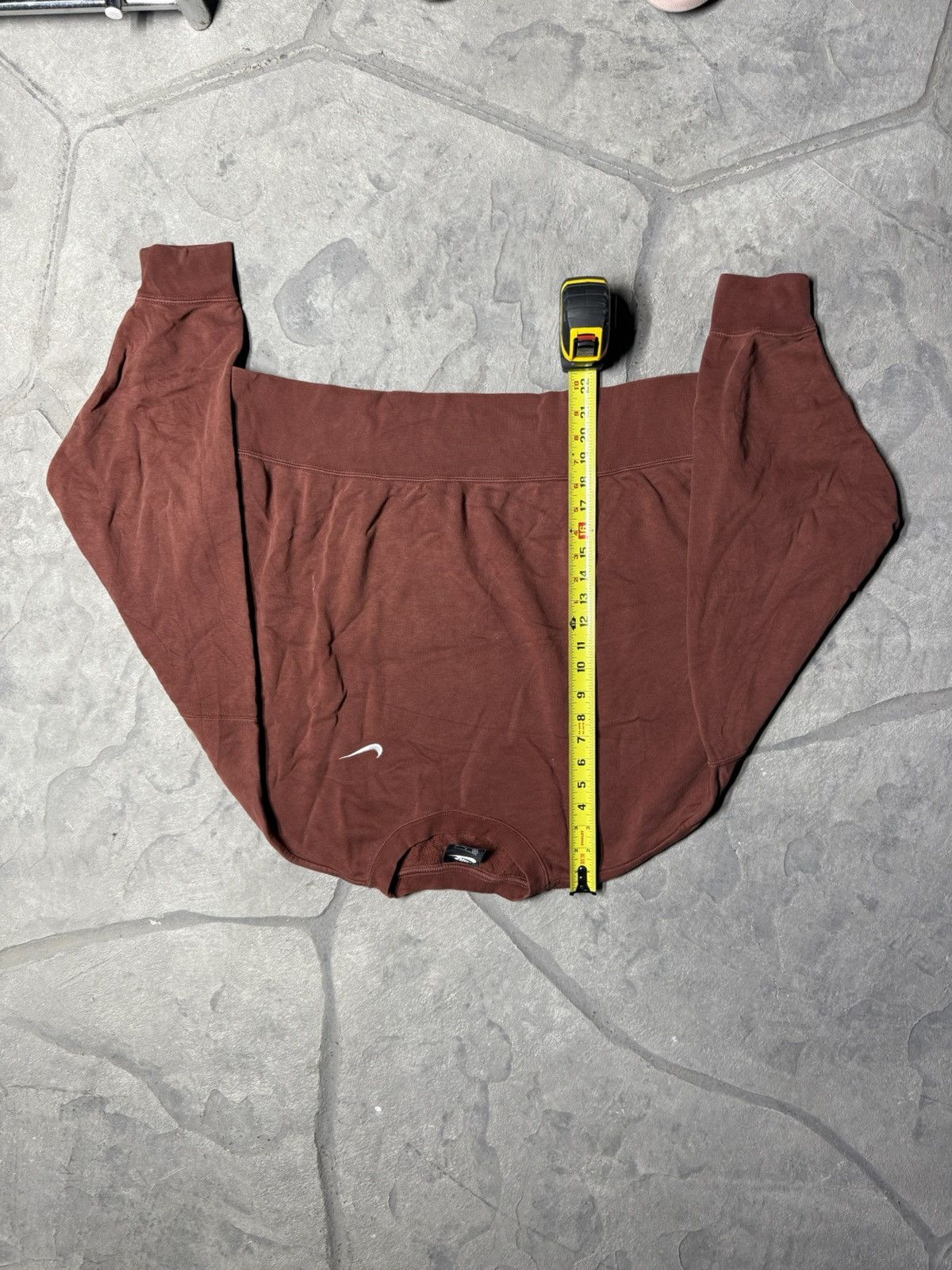 Nike Vintage Nike Maroon Crewneck Sweatshirt Women's Size M / US 6-8 / IT 42-44 - 5 Thumbnail